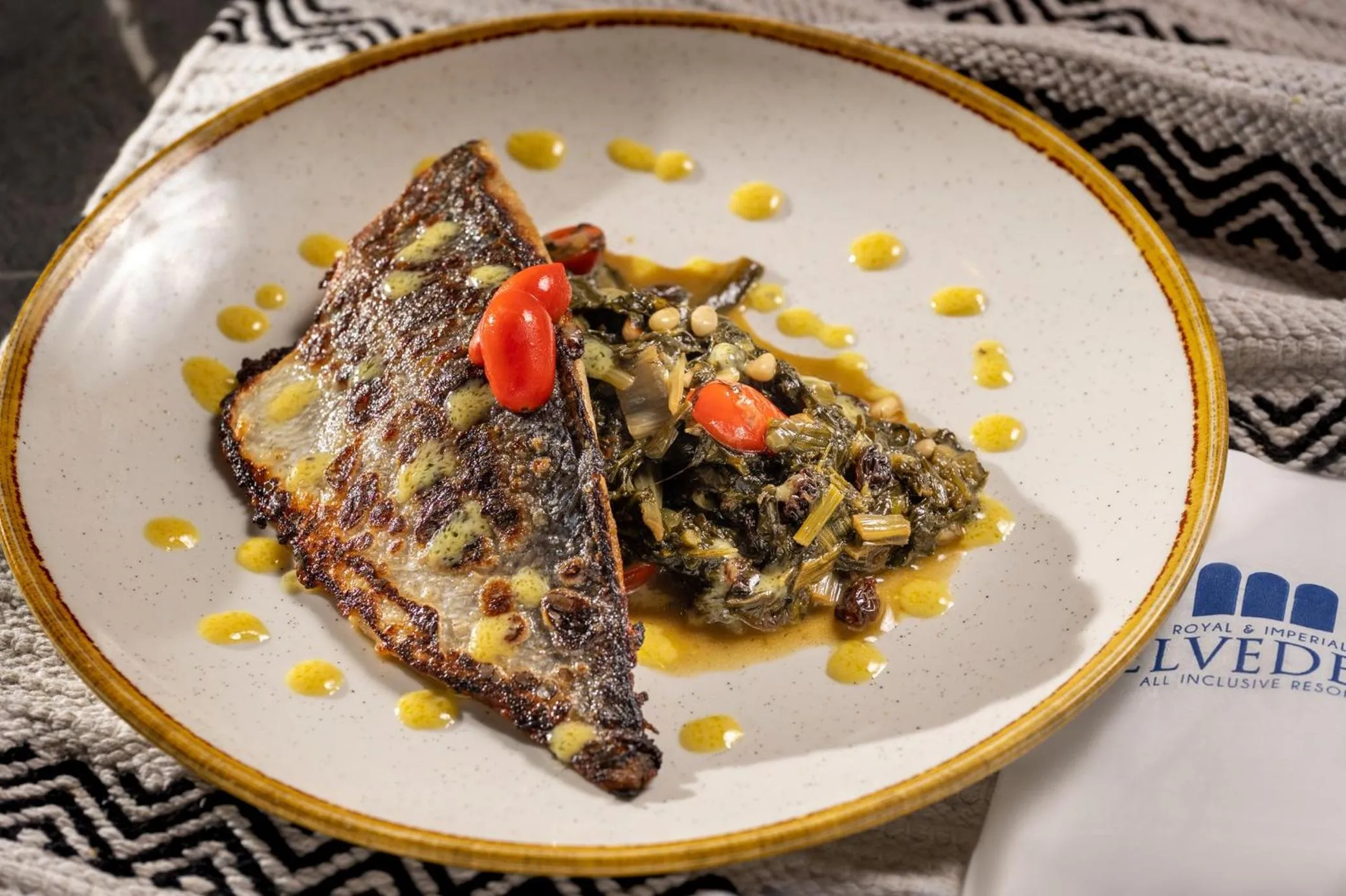 Food in Royal & Imperial Belvedere Resort