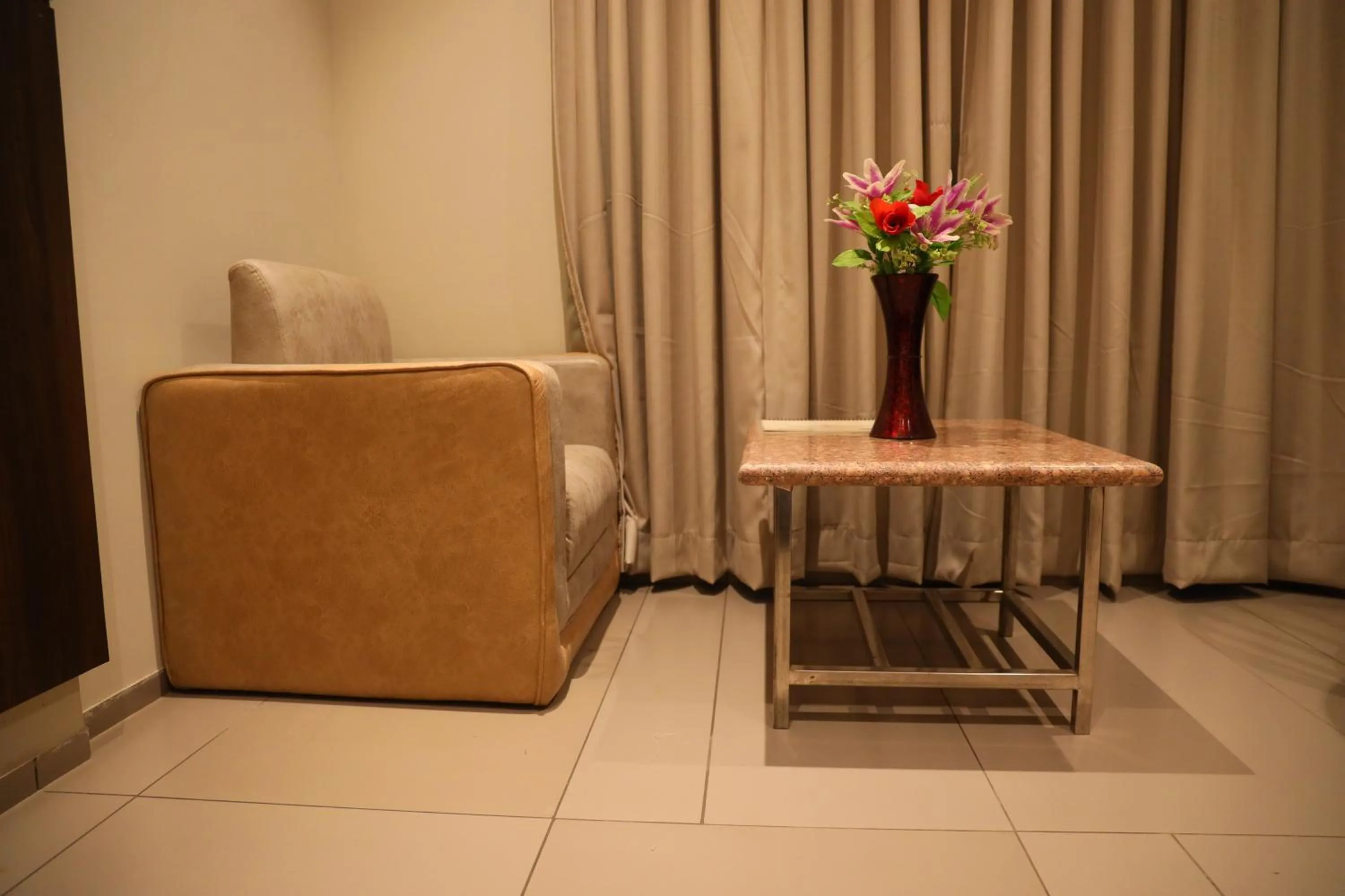 Seating area in The Himalaya Park