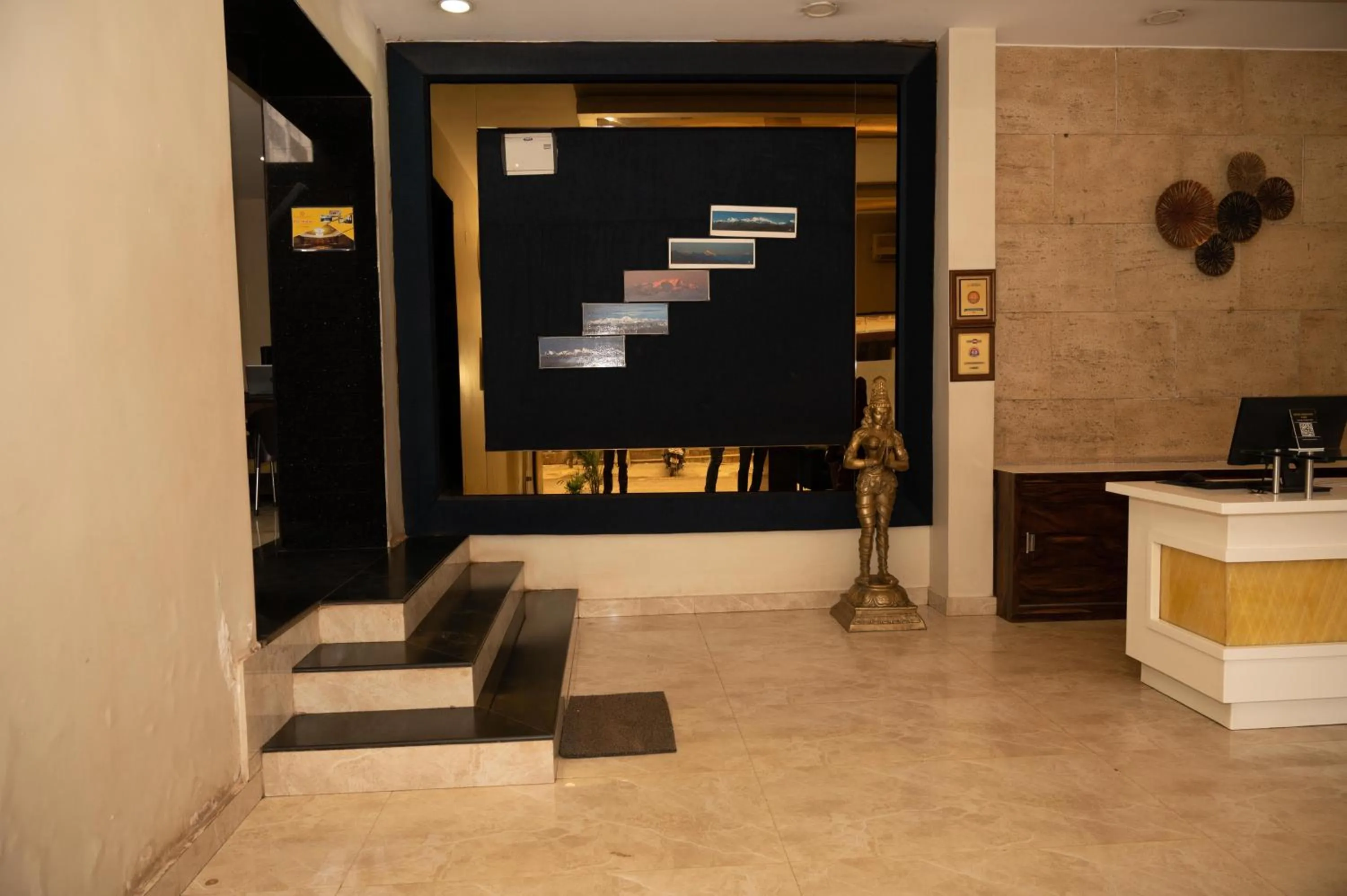 Lobby or reception in The Himalaya Park