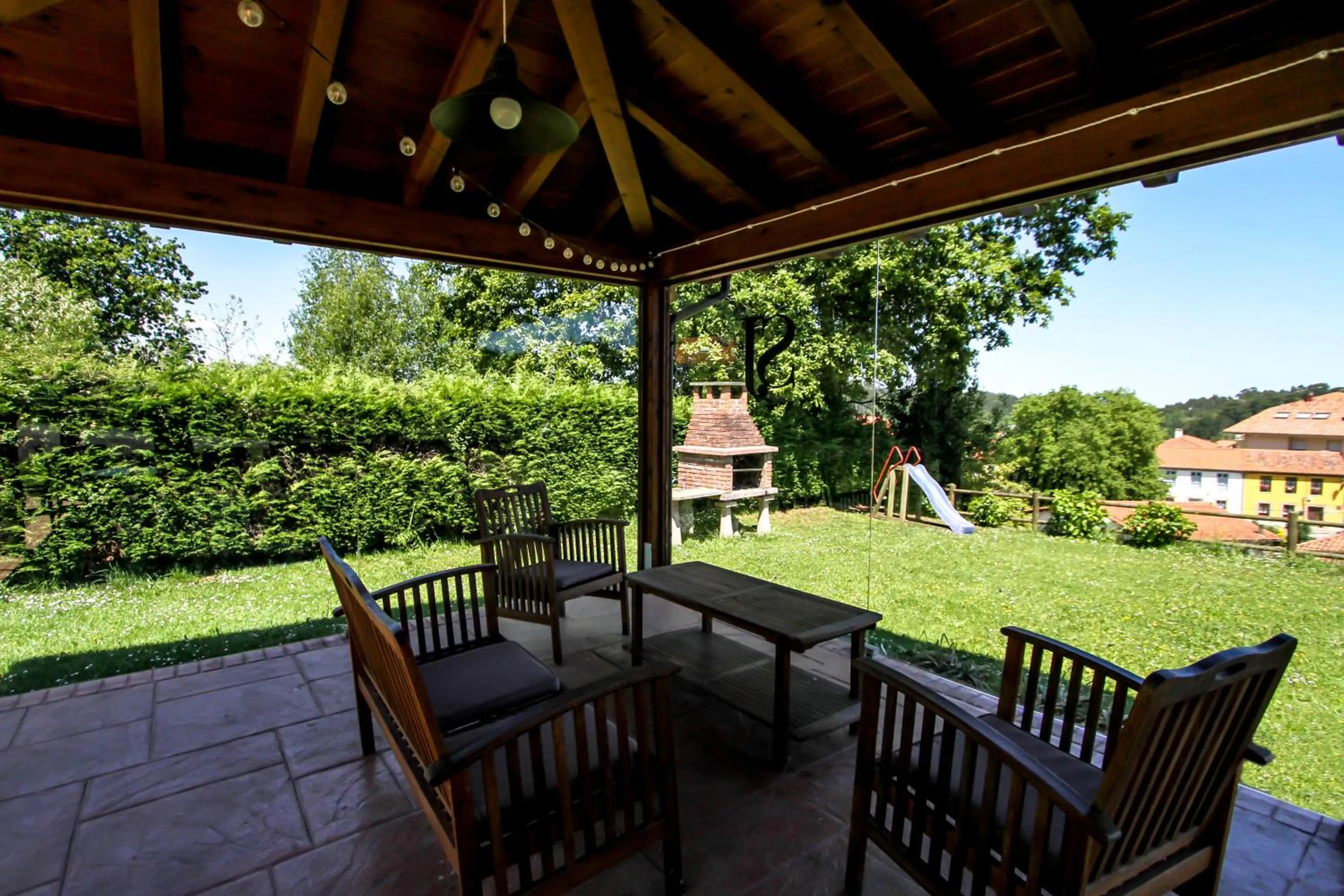 Patio in Hotel San Jorge