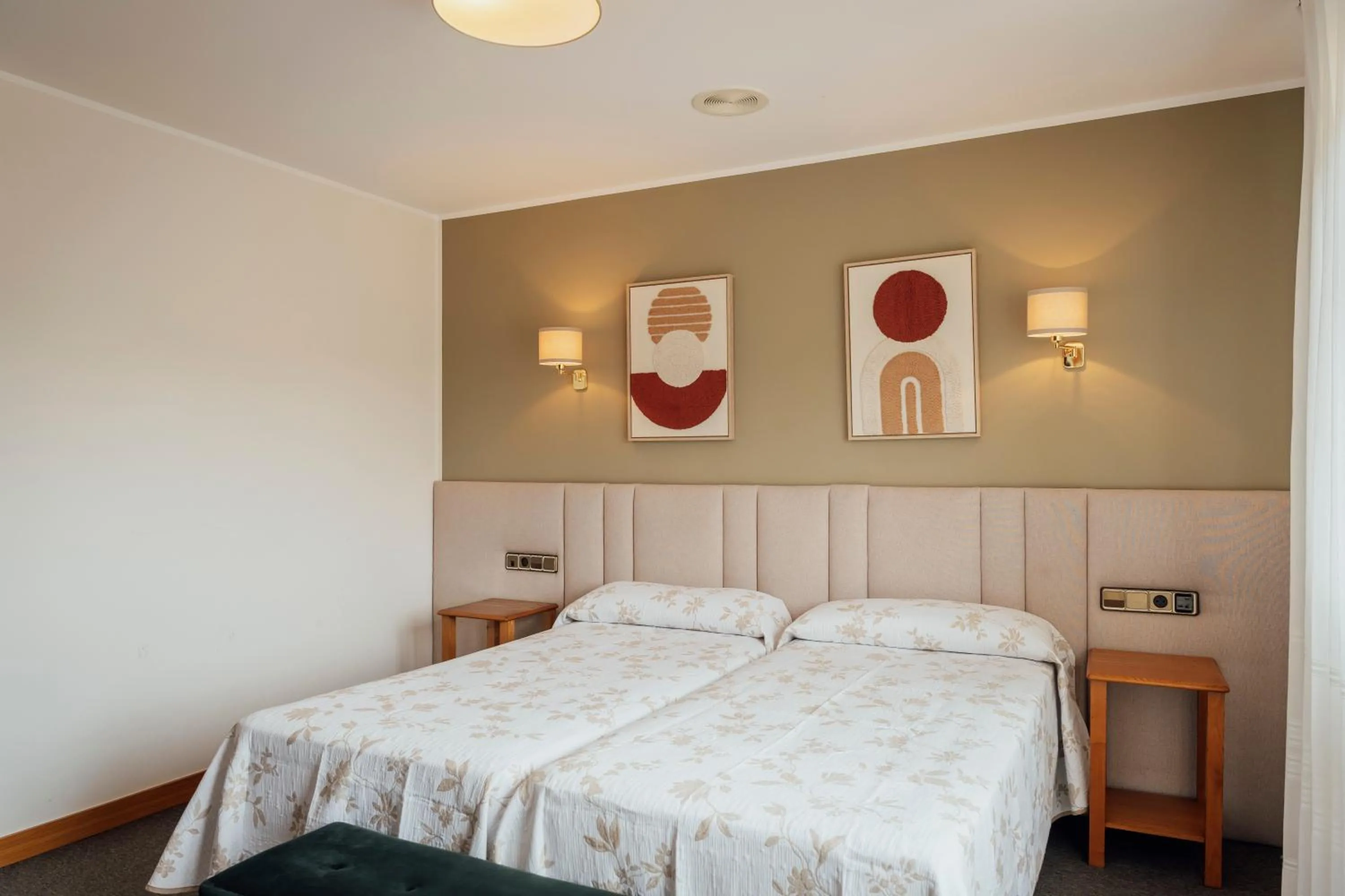 Bed in Hotel San Jorge