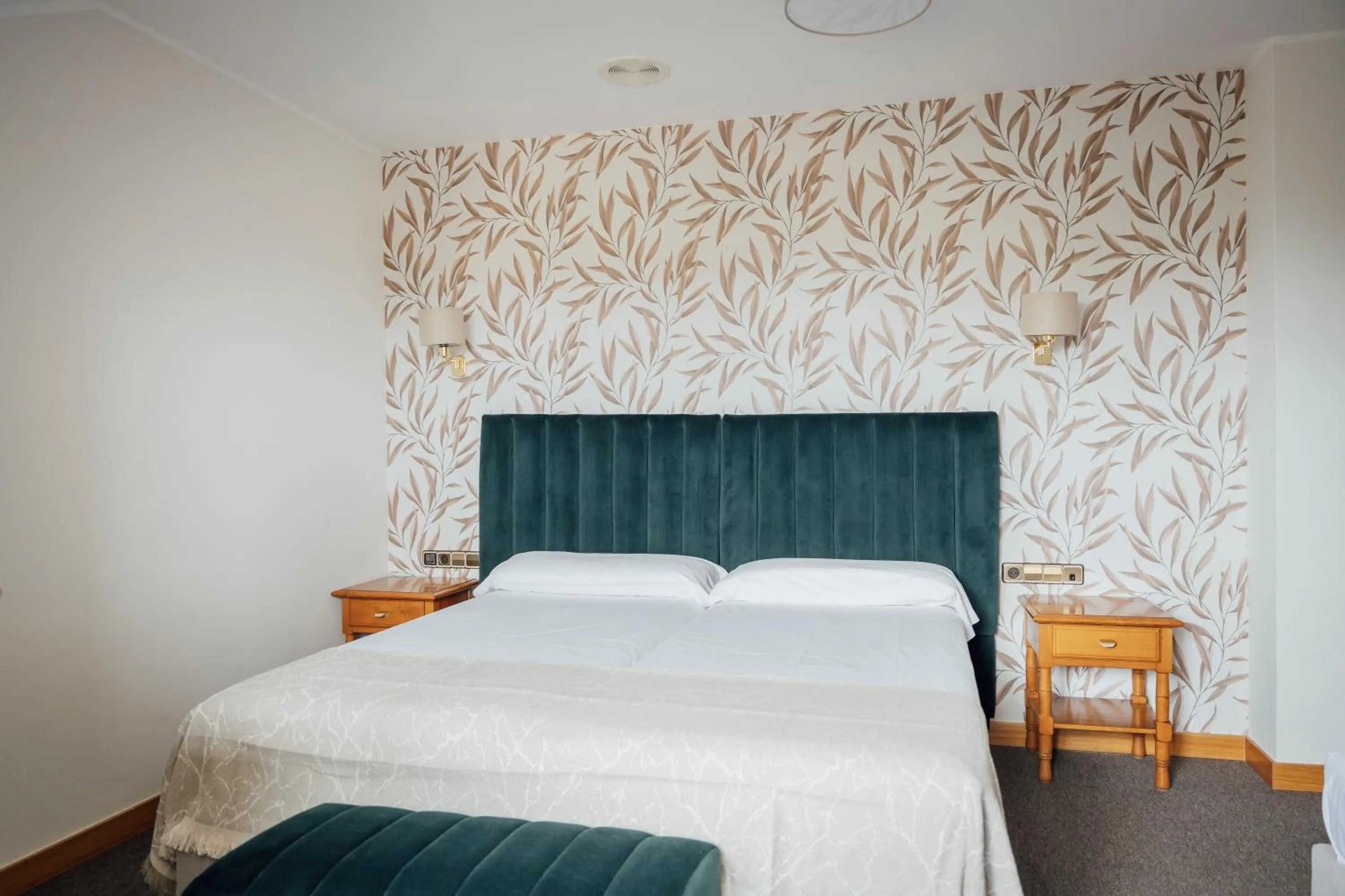 Bed in Hotel San Jorge