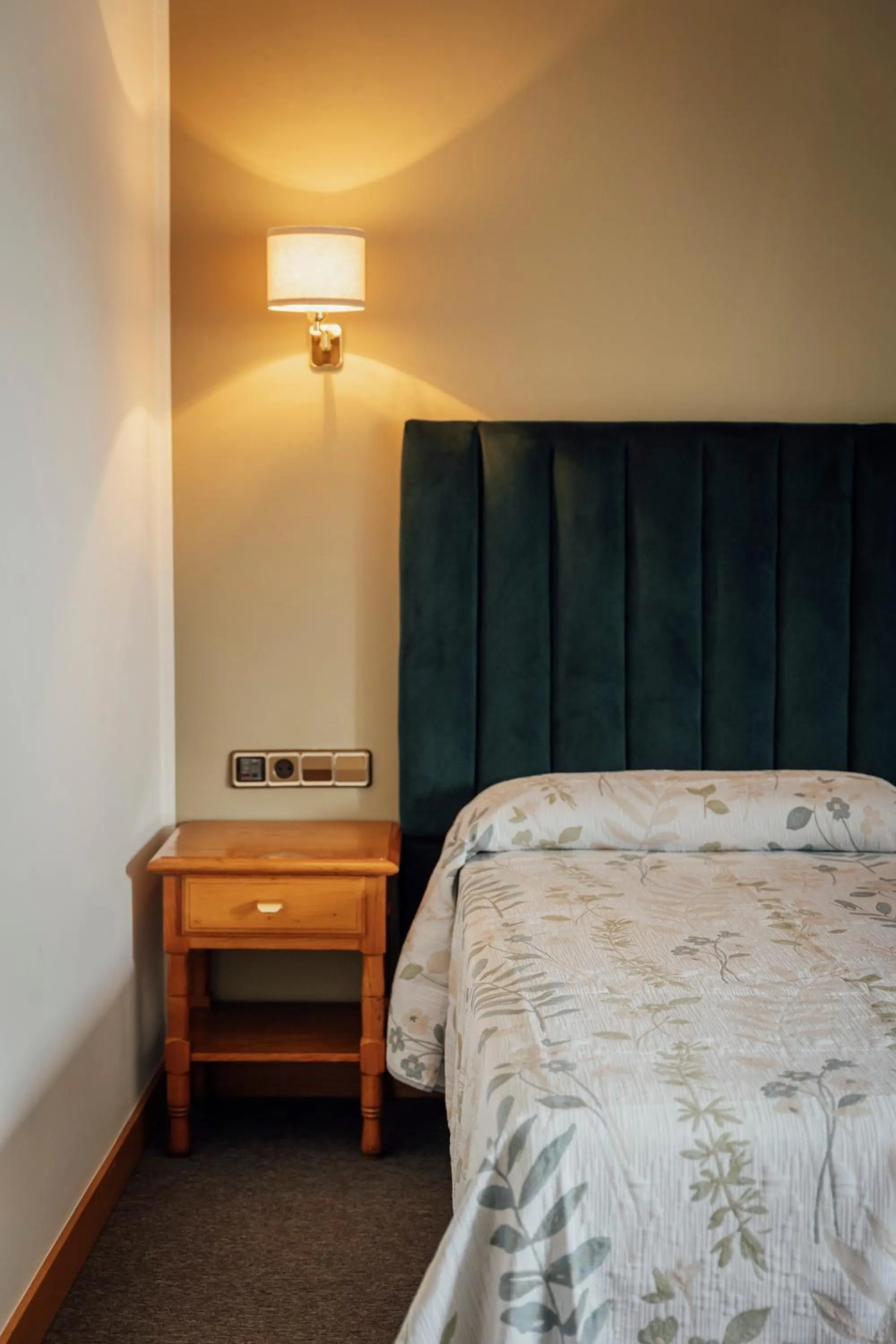 Bed in Hotel San Jorge