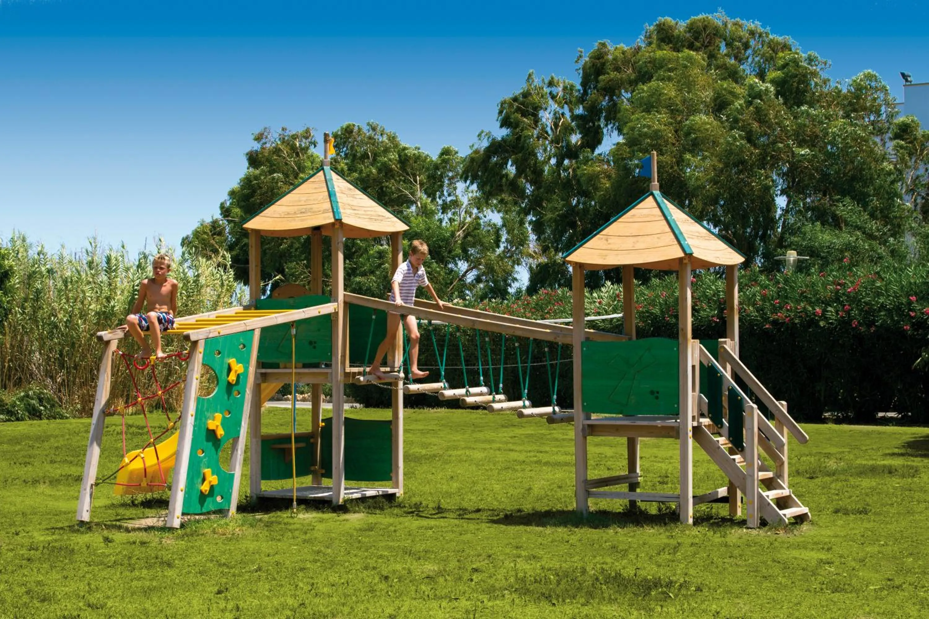Children play ground in Kresten Palace Hotel