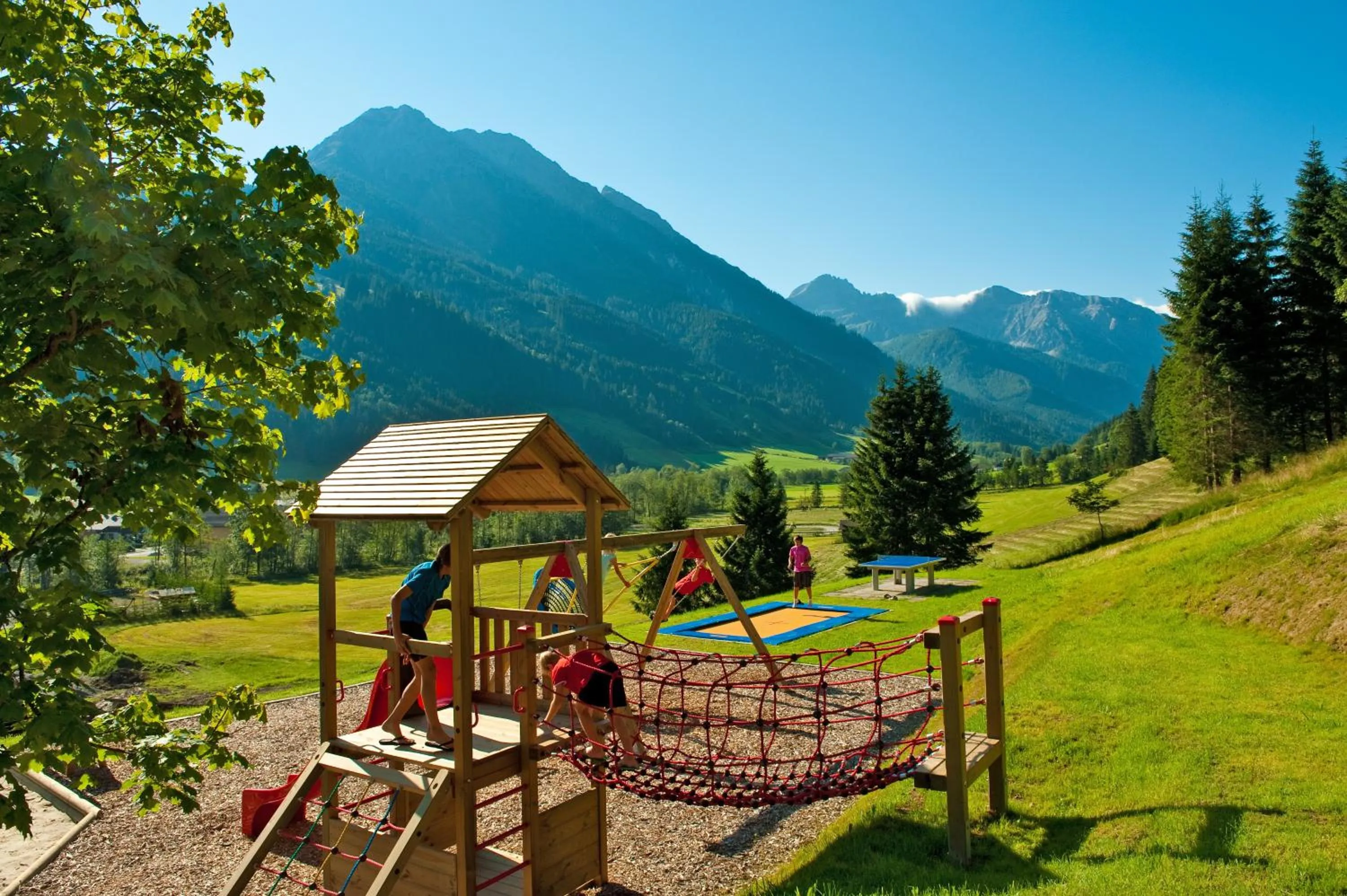 Children play ground in Familien- und Wellnesshotel Hanneshof
