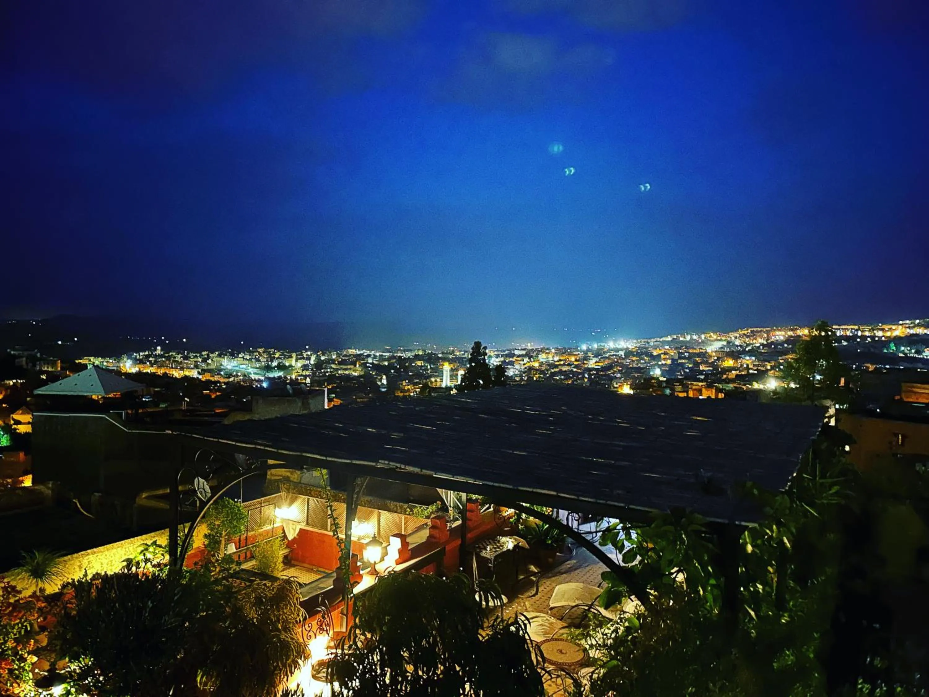 Bird's eye view in Riad Ahlam