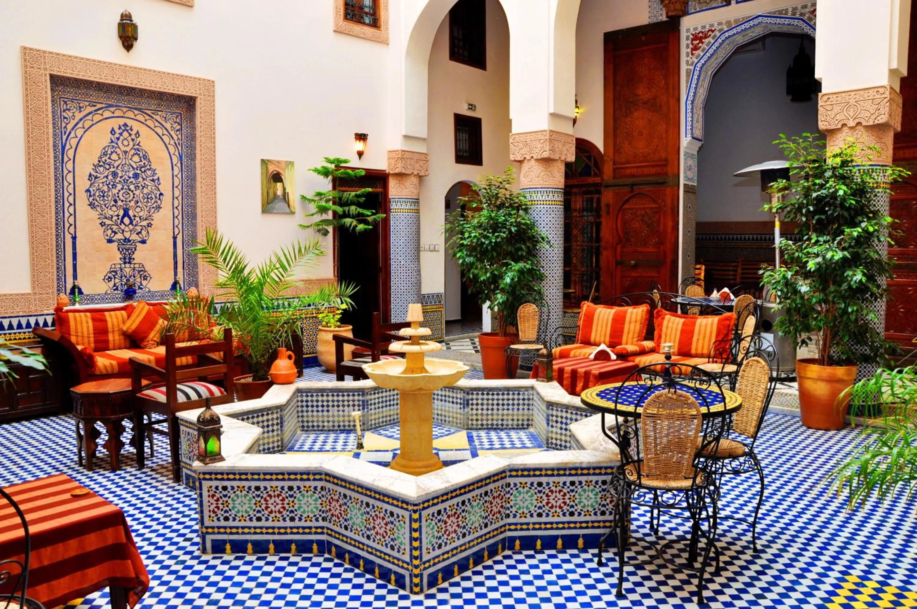 Lobby or reception in Riad Ahlam