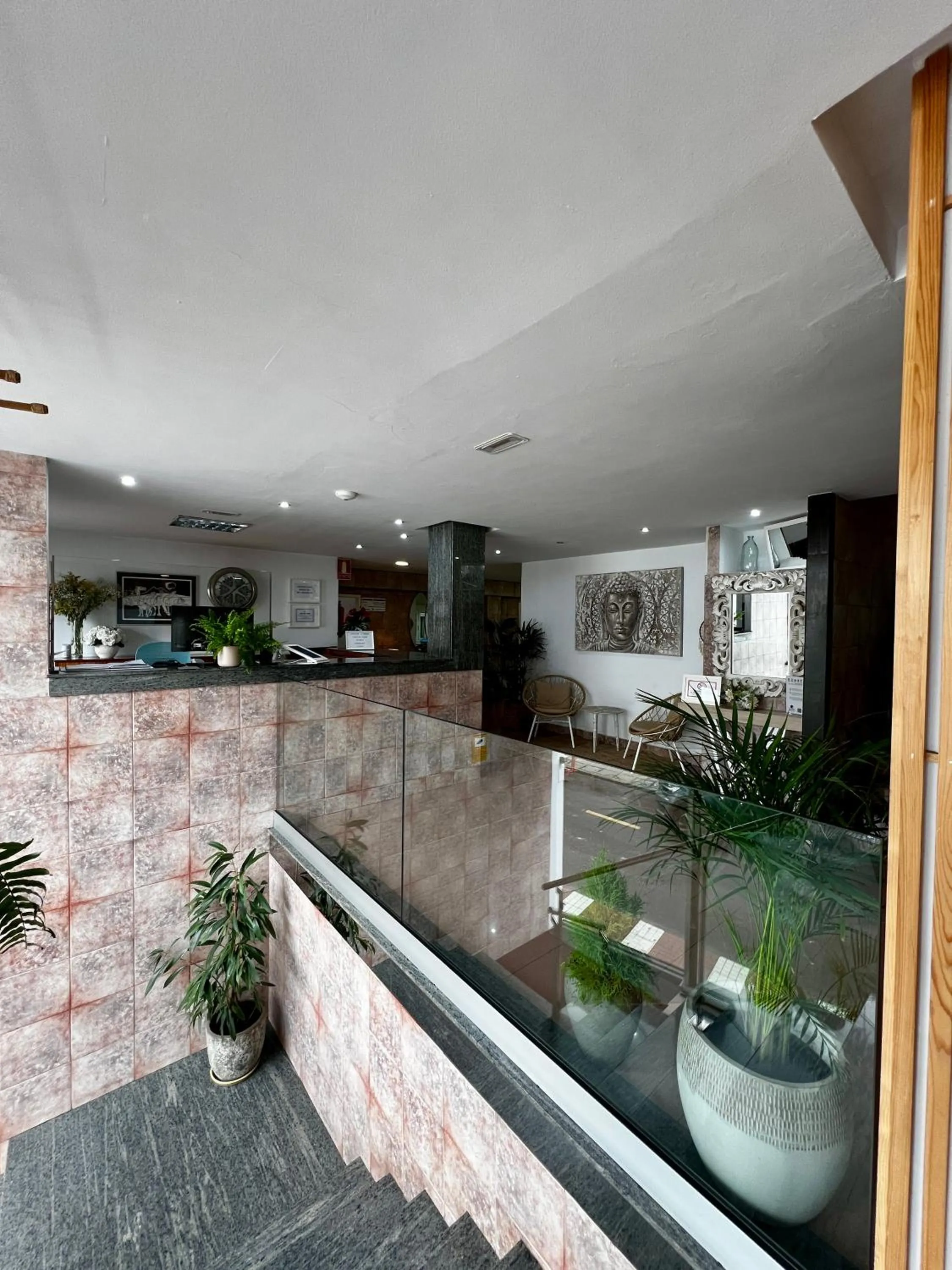 Lobby or reception in Hostal Residencia Cardona