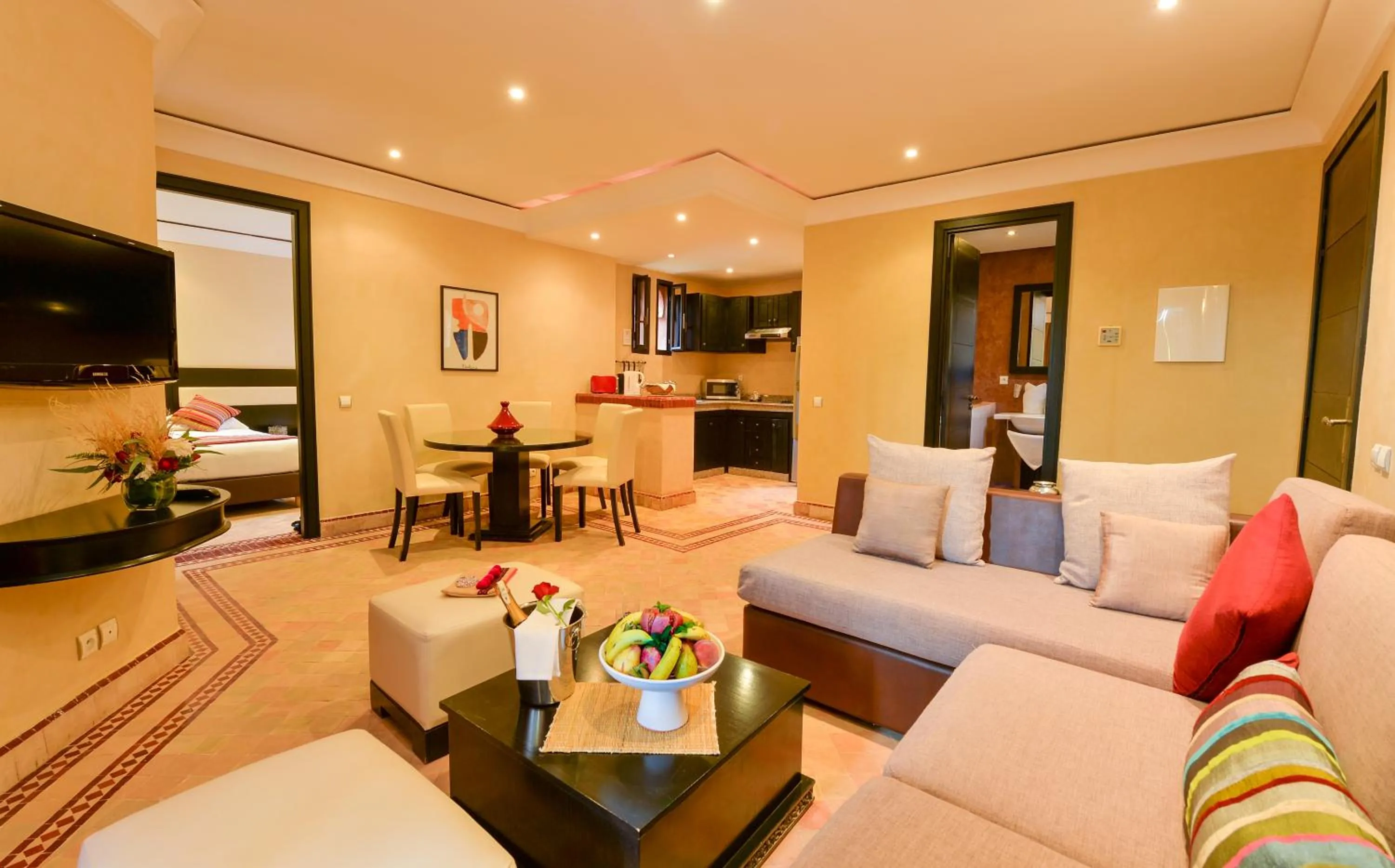 Living room in Les Jardins De Zyriab