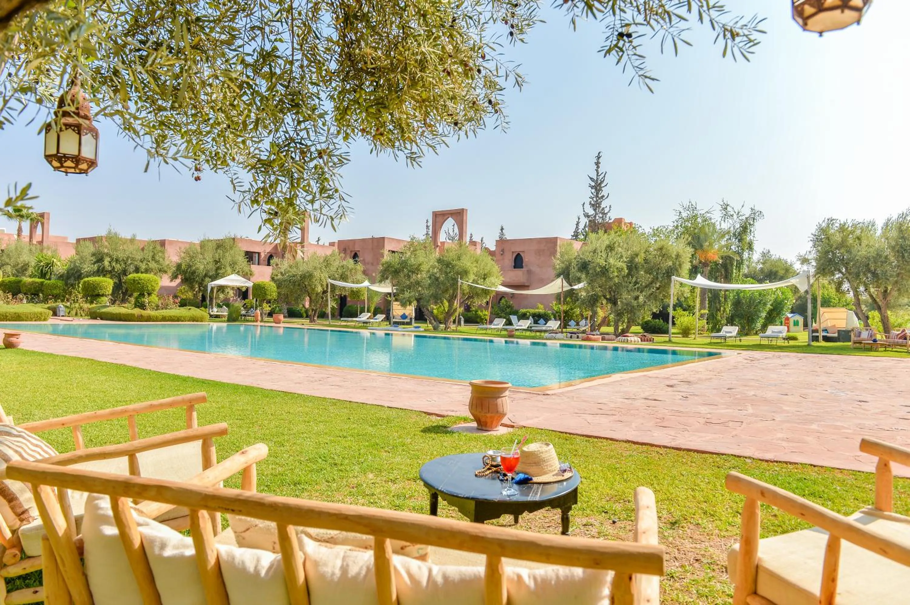 Swimming pool in Les Jardins De Zyriab