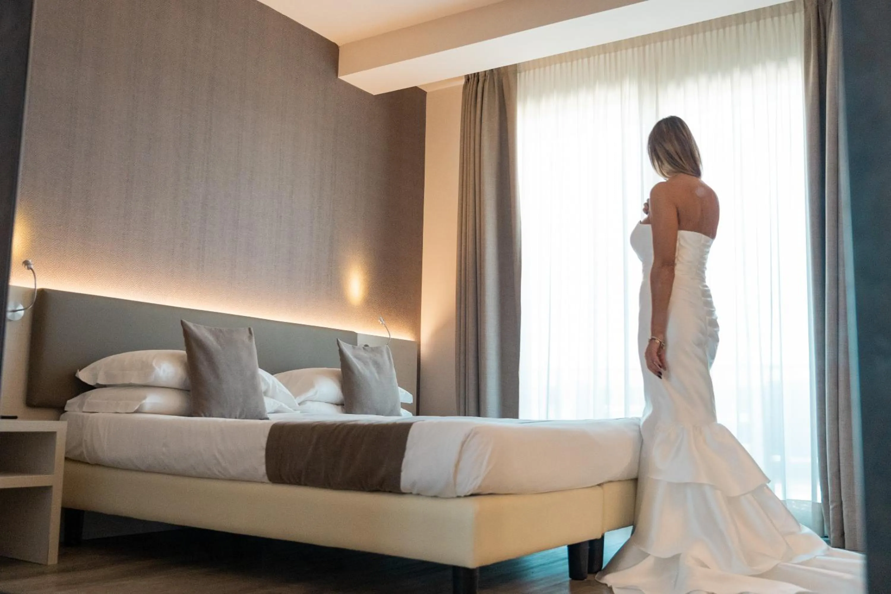 Bed in Spa Hotel Splendid Sole