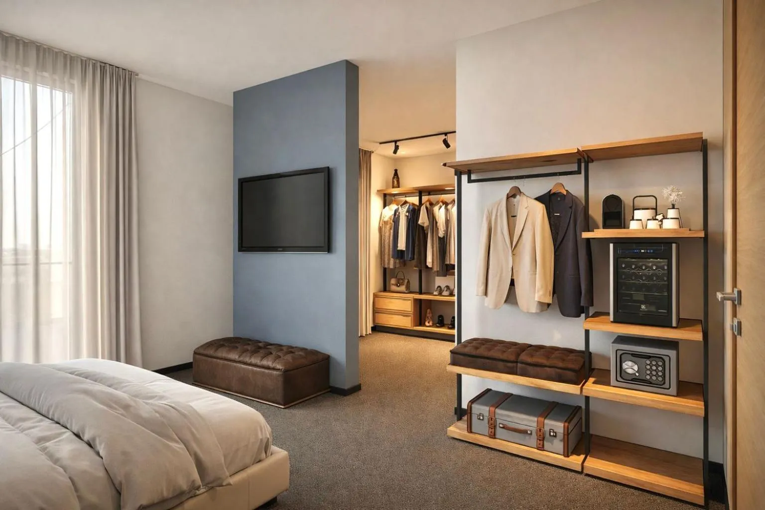 Bed in Spa Hotel Splendid Sole