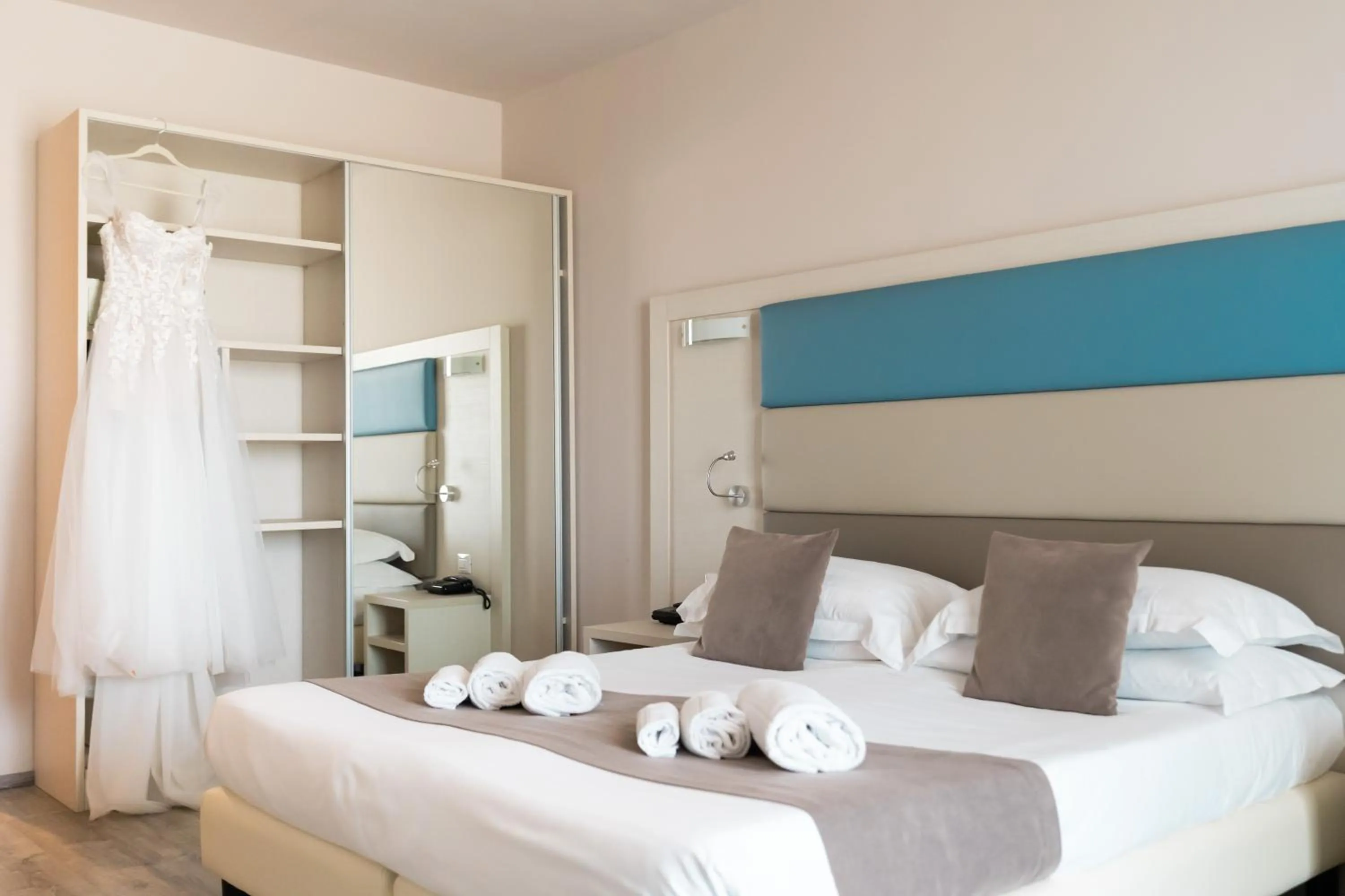 Bed in Spa Hotel Splendid Sole