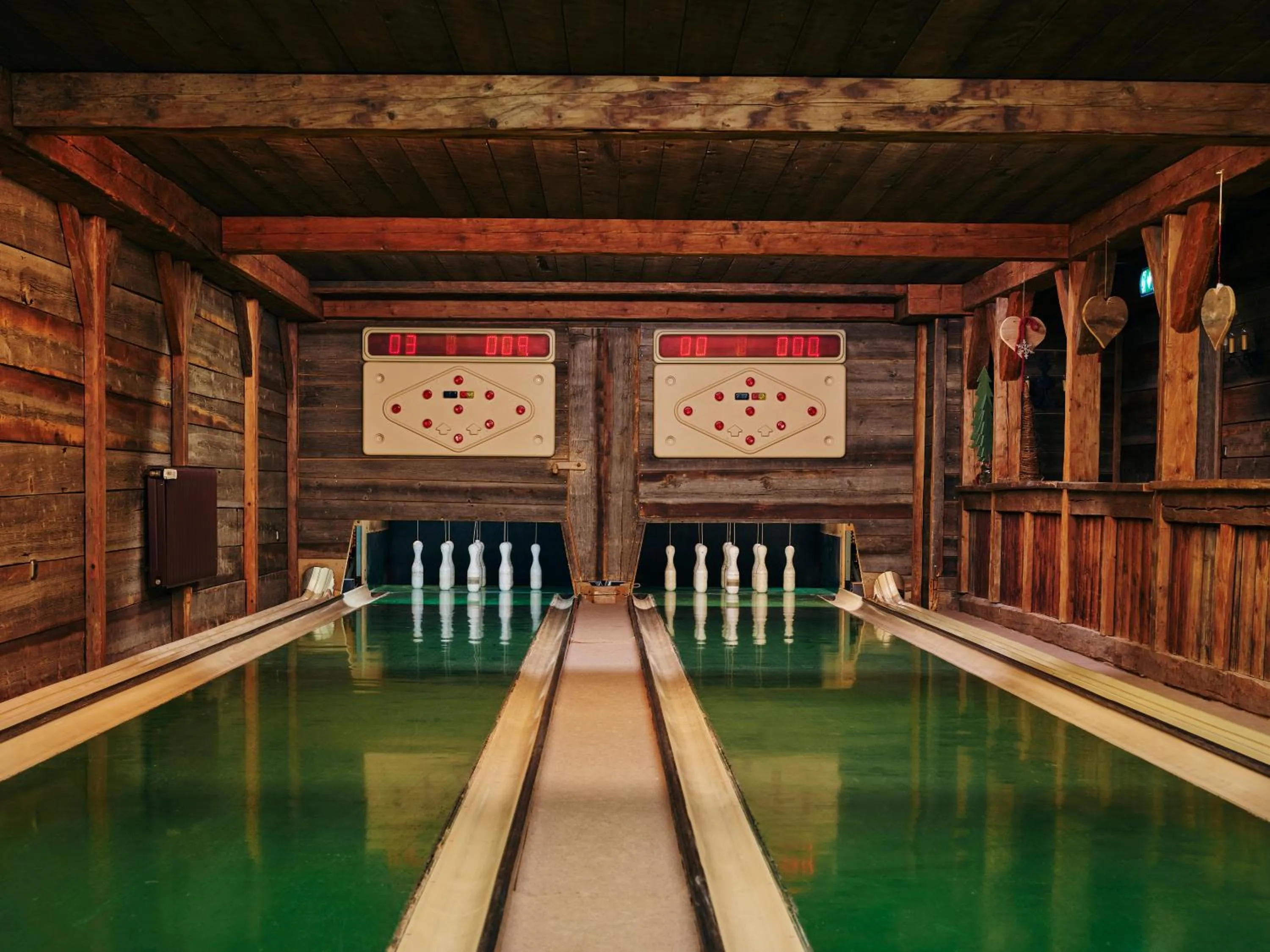 Bowling in Kinderhotel Stegerhof
