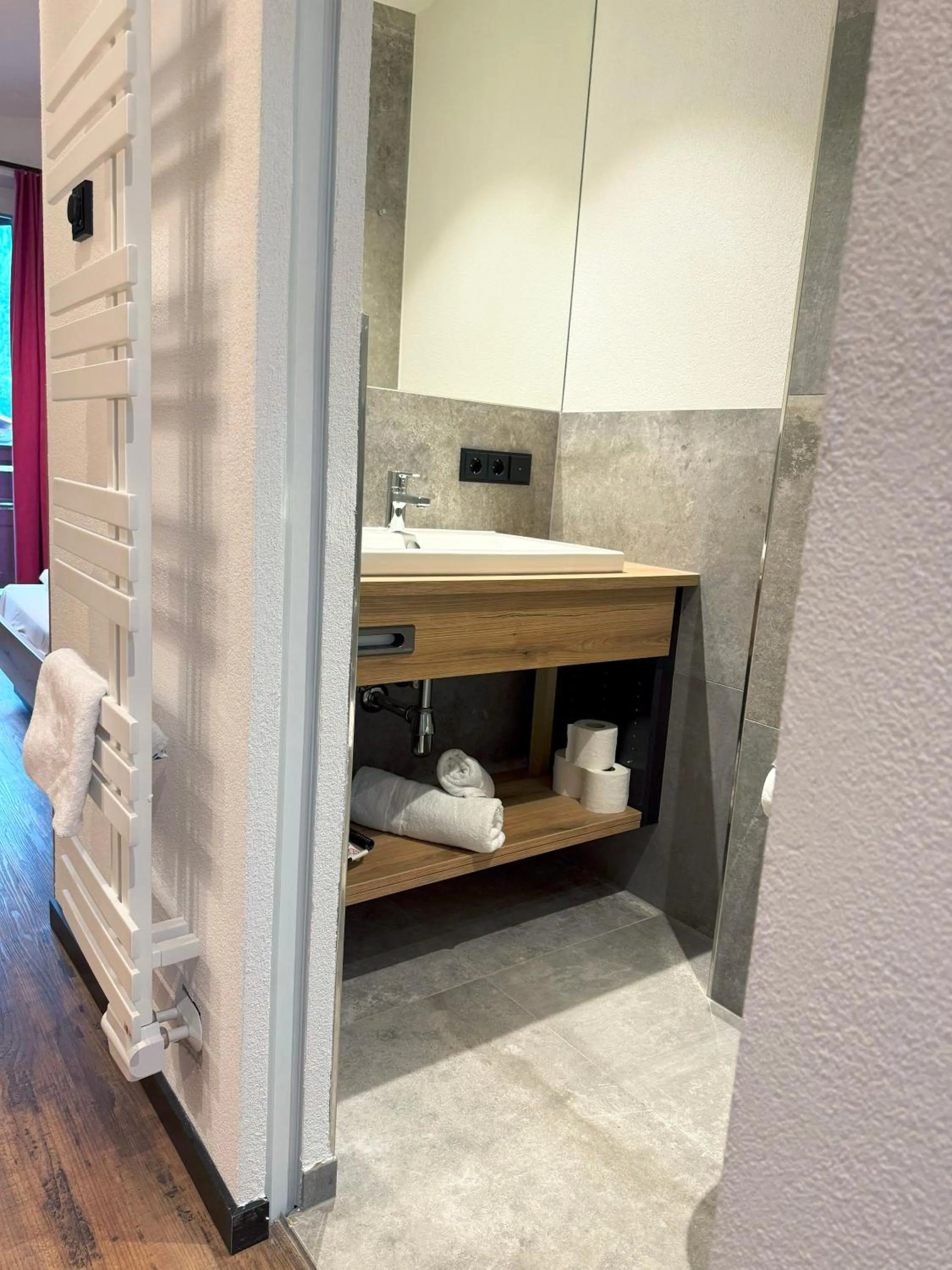 Bathroom in first mountain Hotel Zillertal