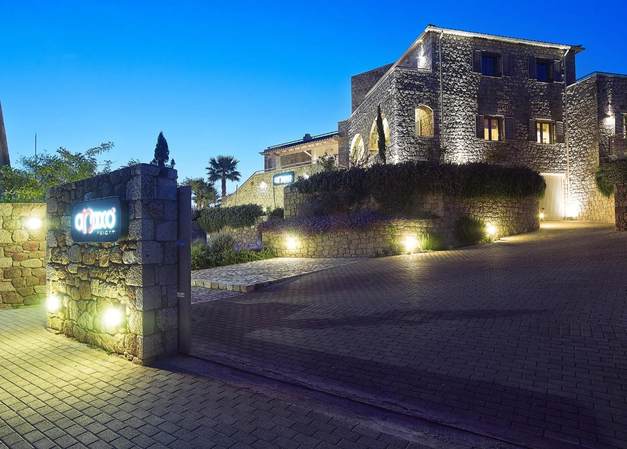 Facade/entrance in Anaxo Resort