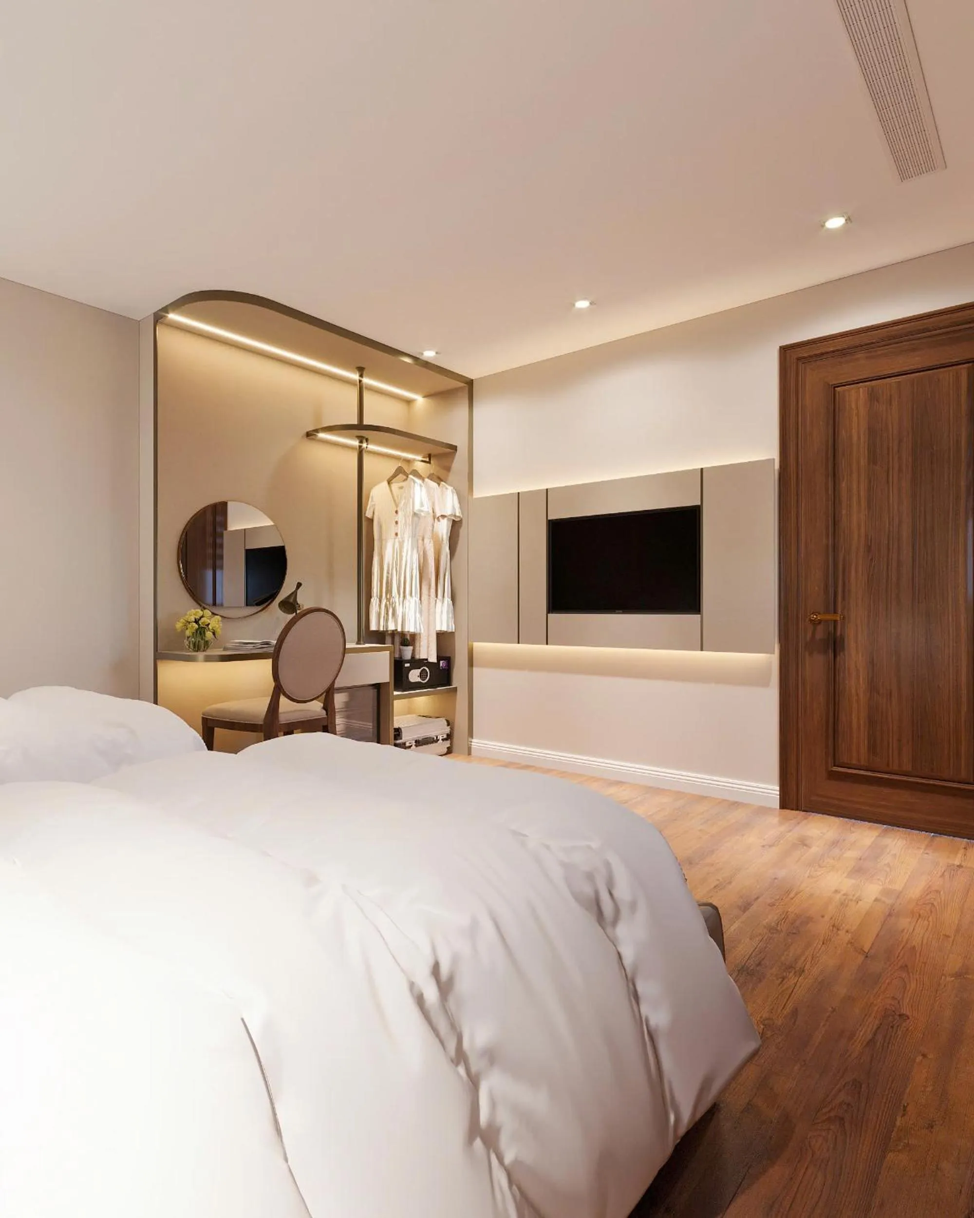 Bedroom, Bed in Splendid Premium Hotel