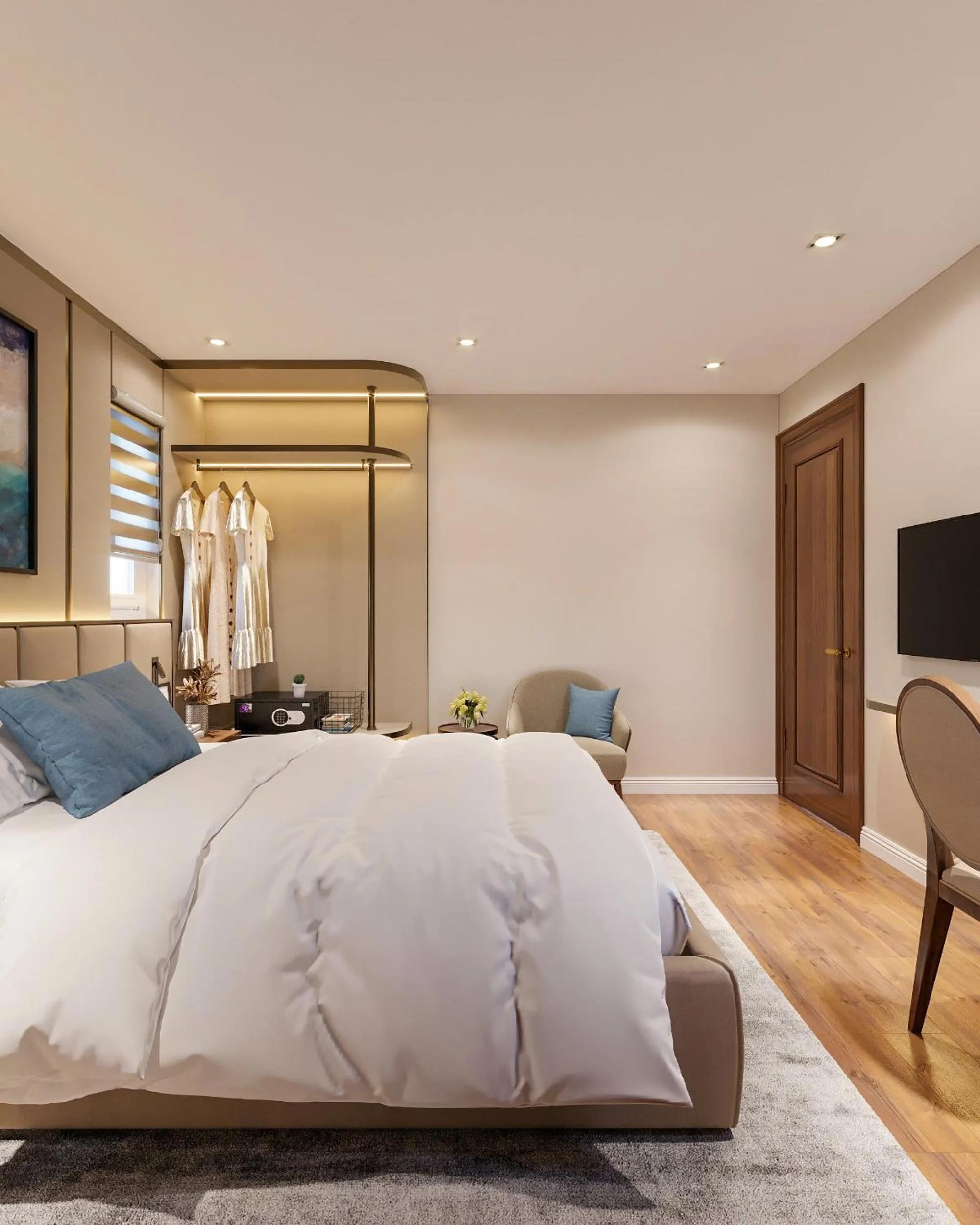 Bedroom, Bed in Splendid Premium Hotel