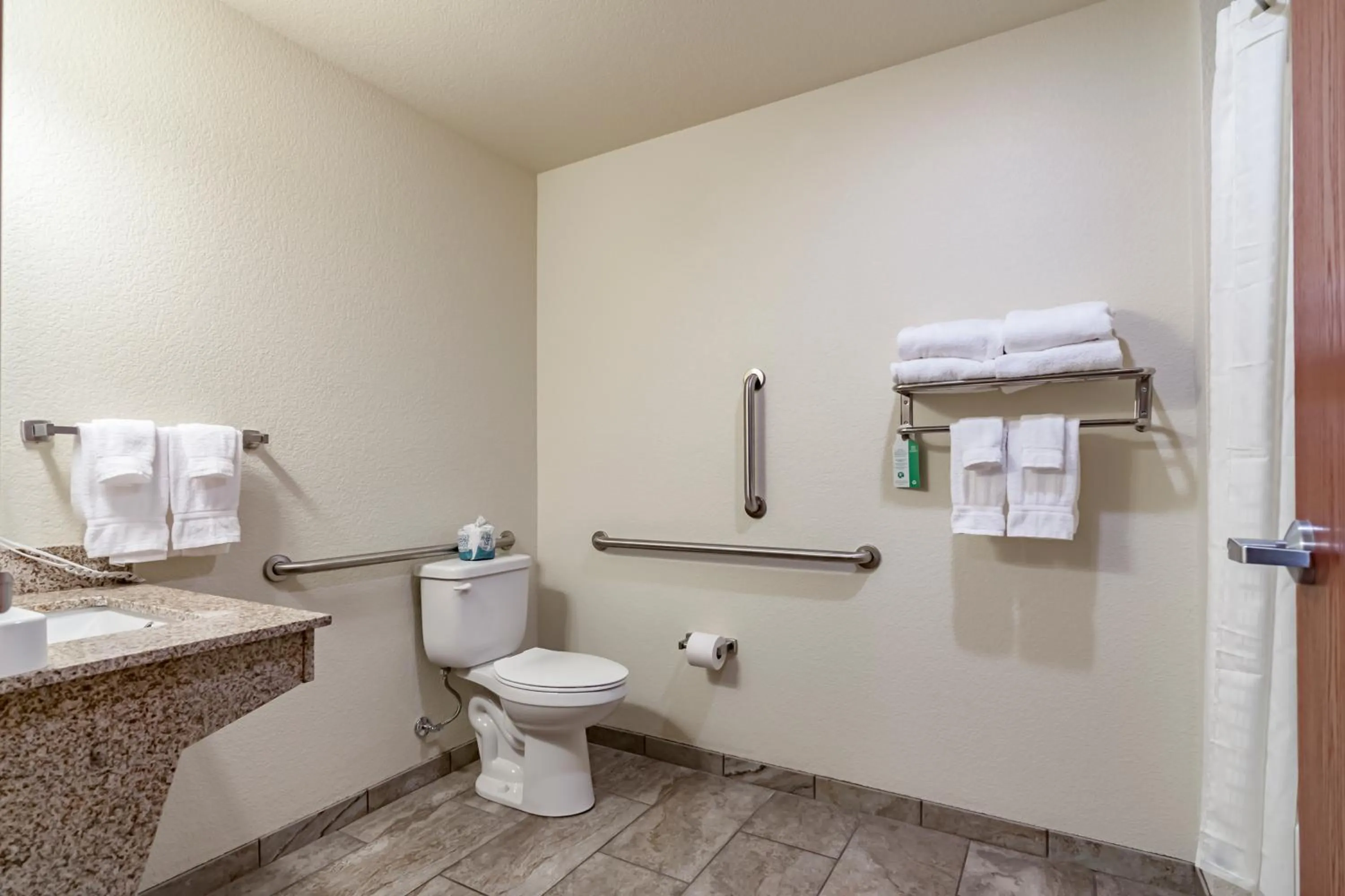 Toilet in Cobblestone Inn & Suites - Lamoni