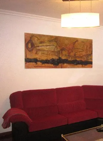 Lobby or reception in Hostal Esmeralda