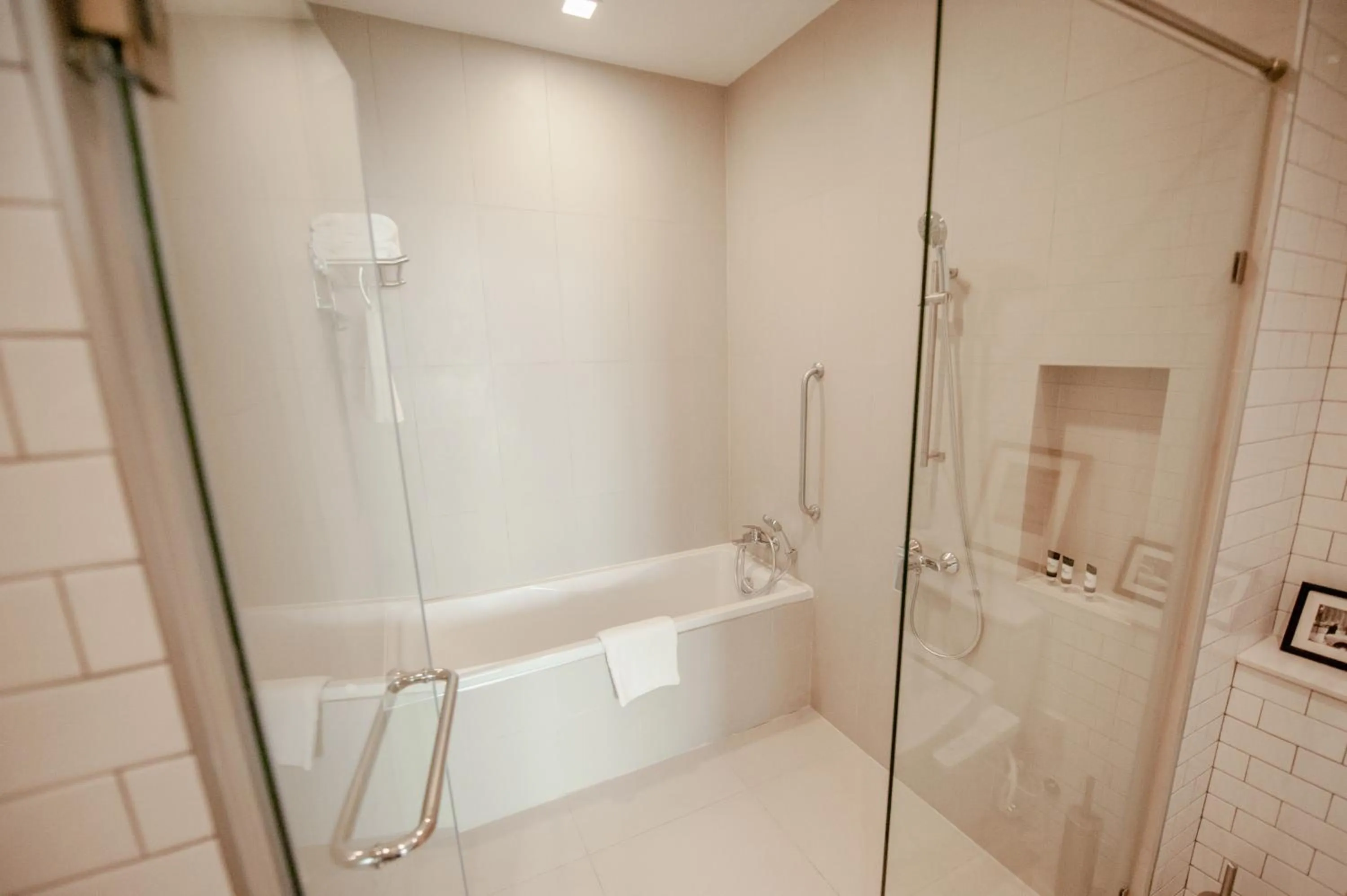 Bathroom in Oakwood Hotel & Residence Sri Racha