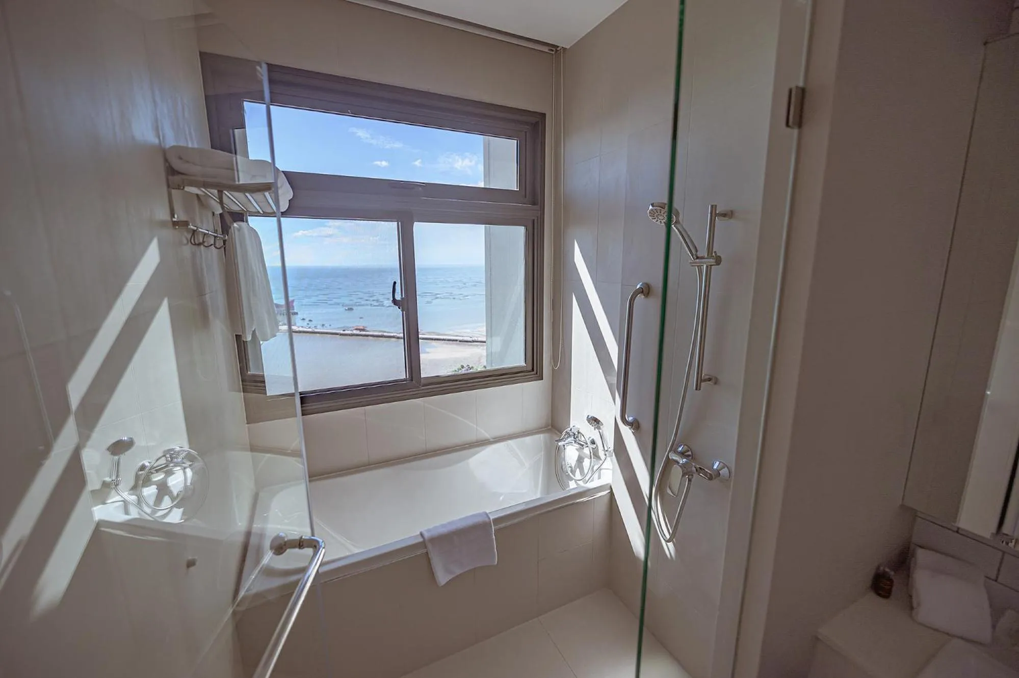 Bathroom in Oakwood Hotel & Residence Sri Racha