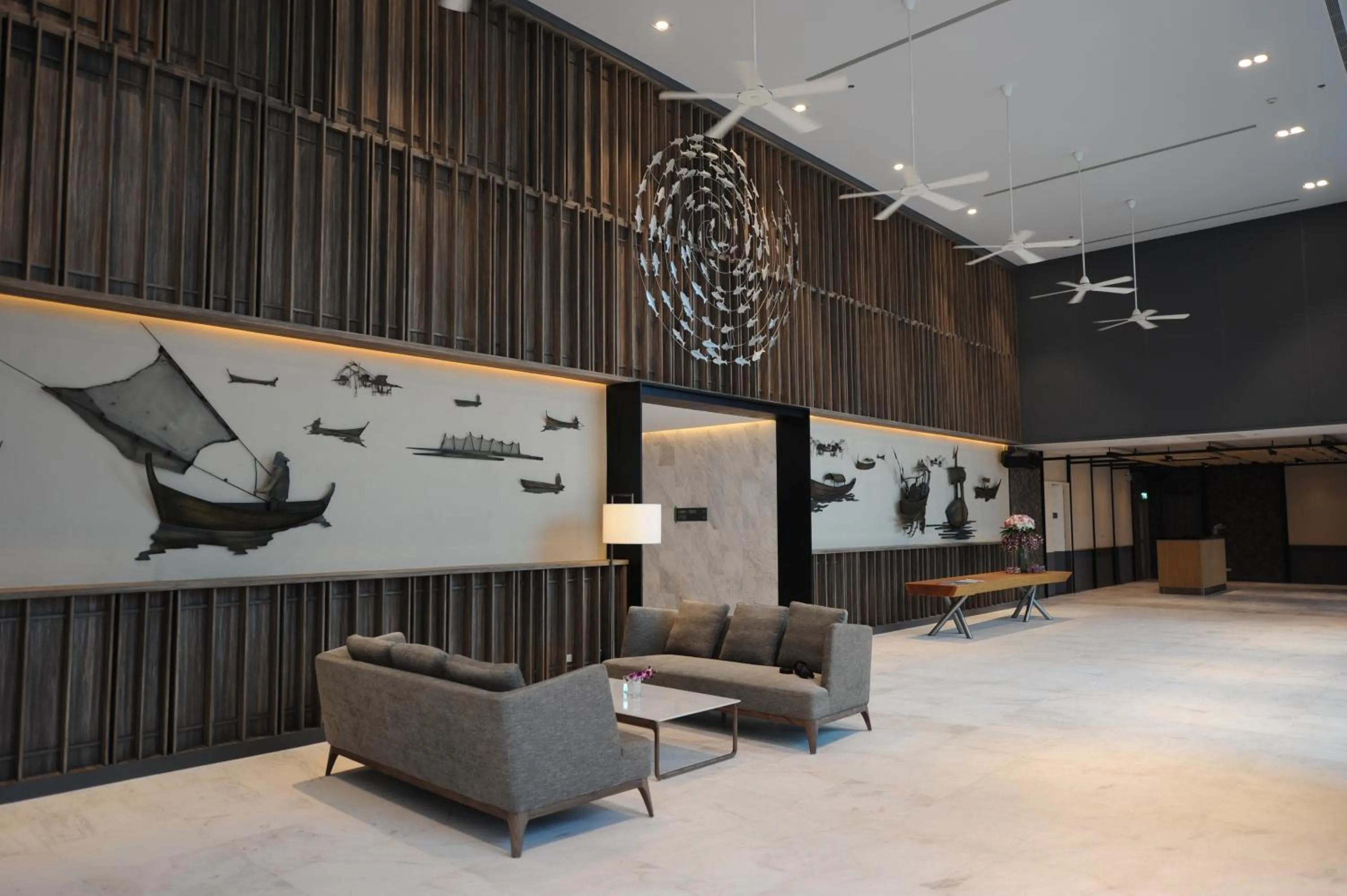 Lobby or reception in Oakwood Hotel & Residence Sri Racha