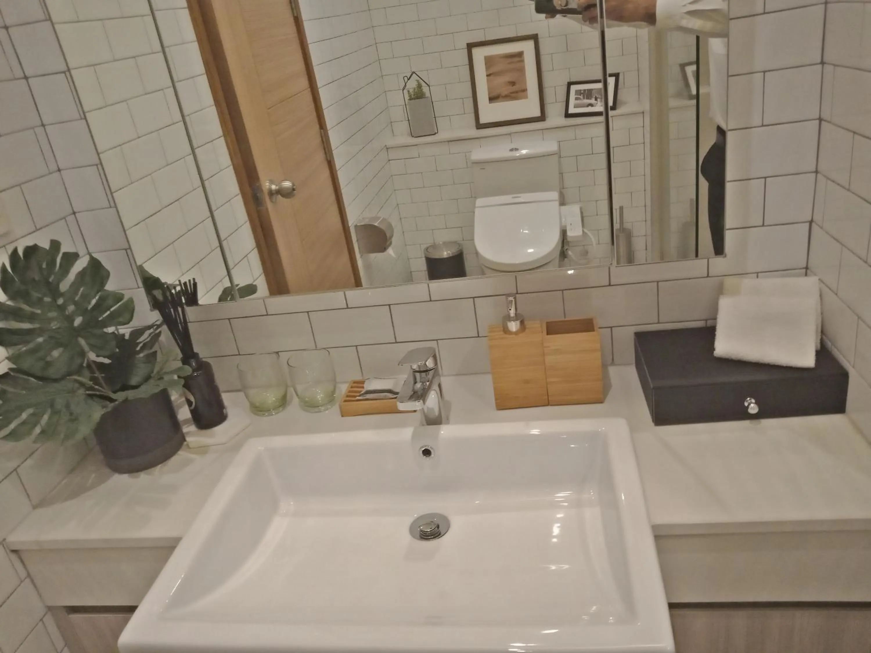 Bathroom in Oakwood Hotel & Residence Sri Racha