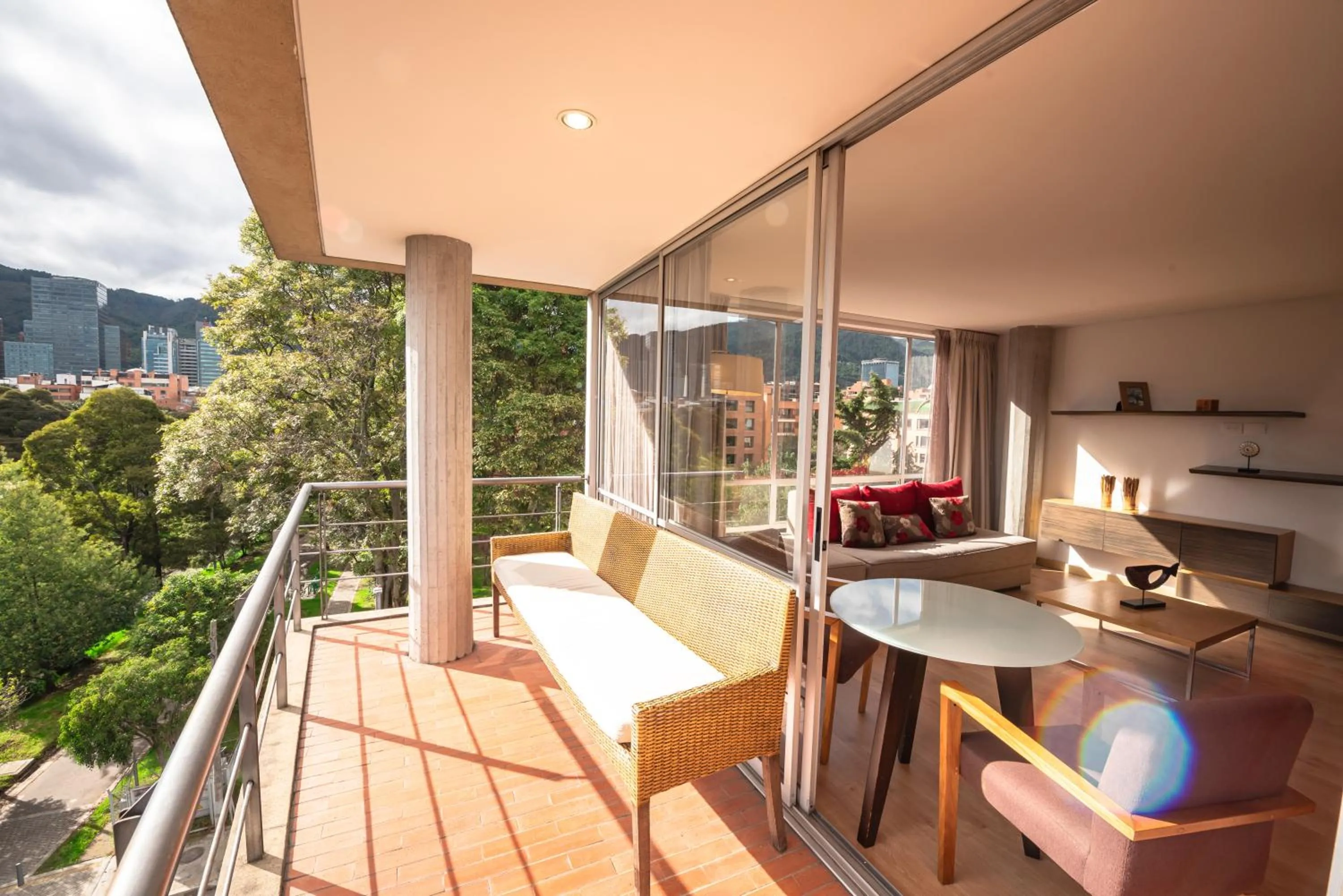 Balcony/Terrace in Faranda Collection Bogota, a member of Radisson Individuals