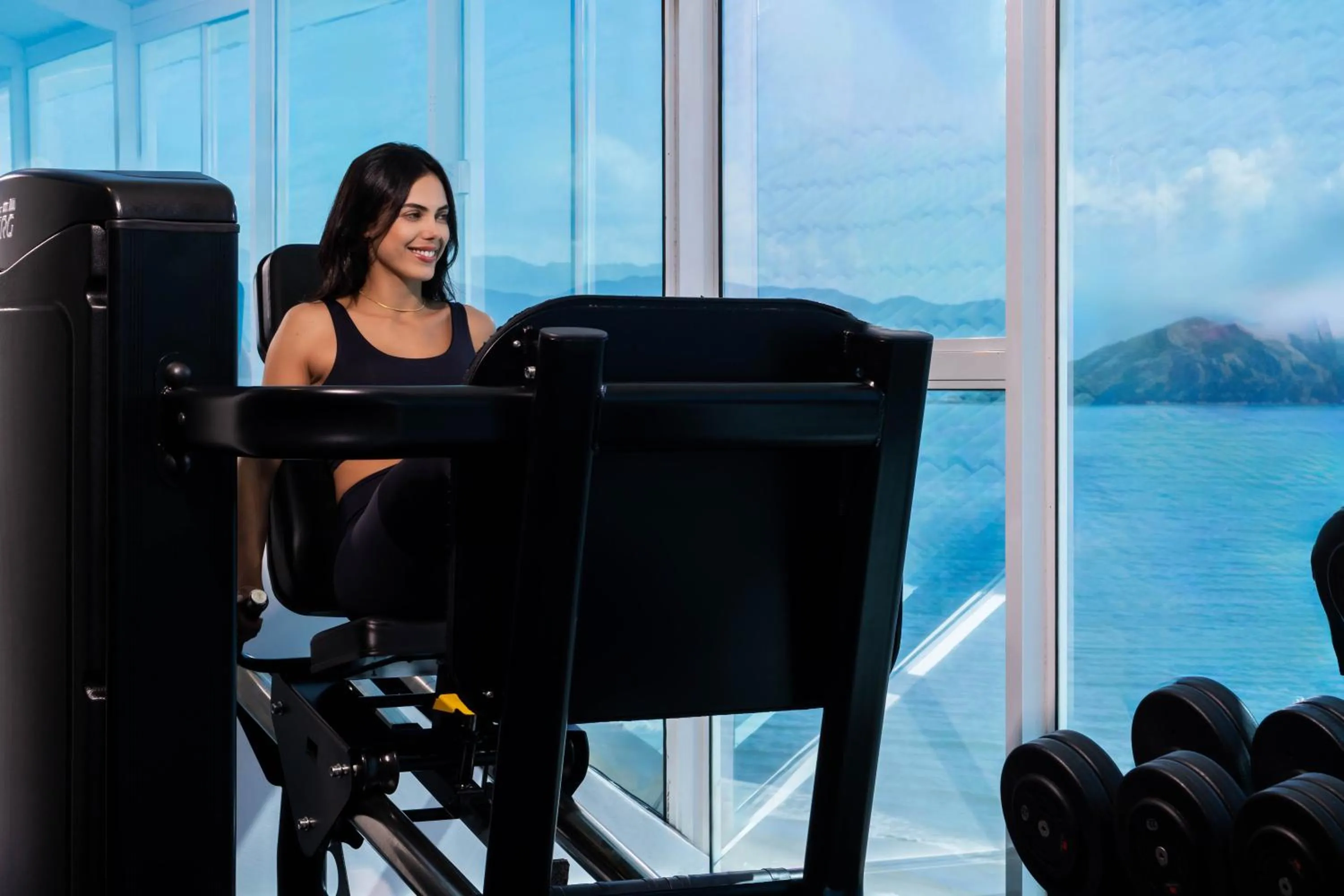 Fitness centre/facilities in Palace Praia Hotel