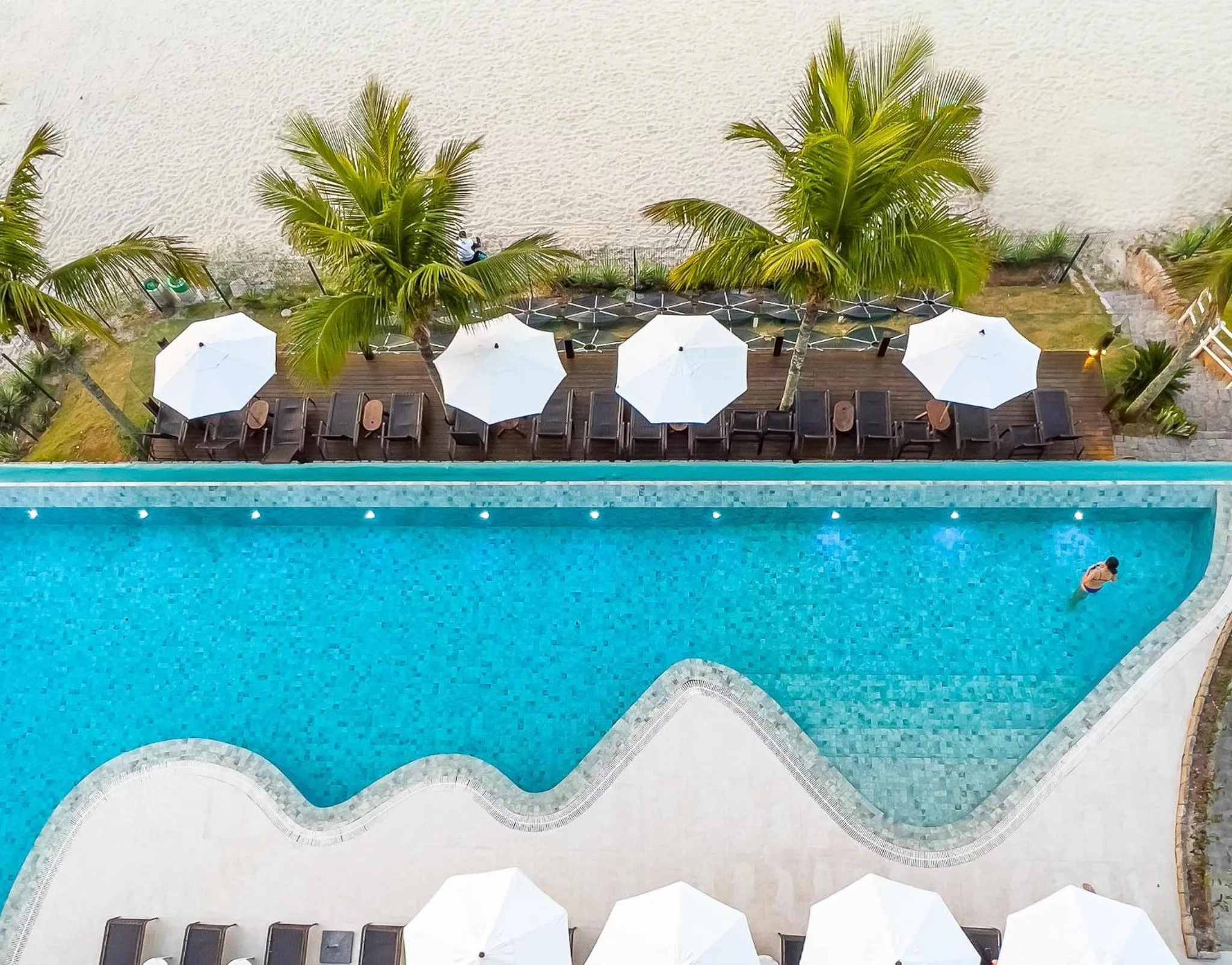 Swimming pool in Palace Praia Hotel