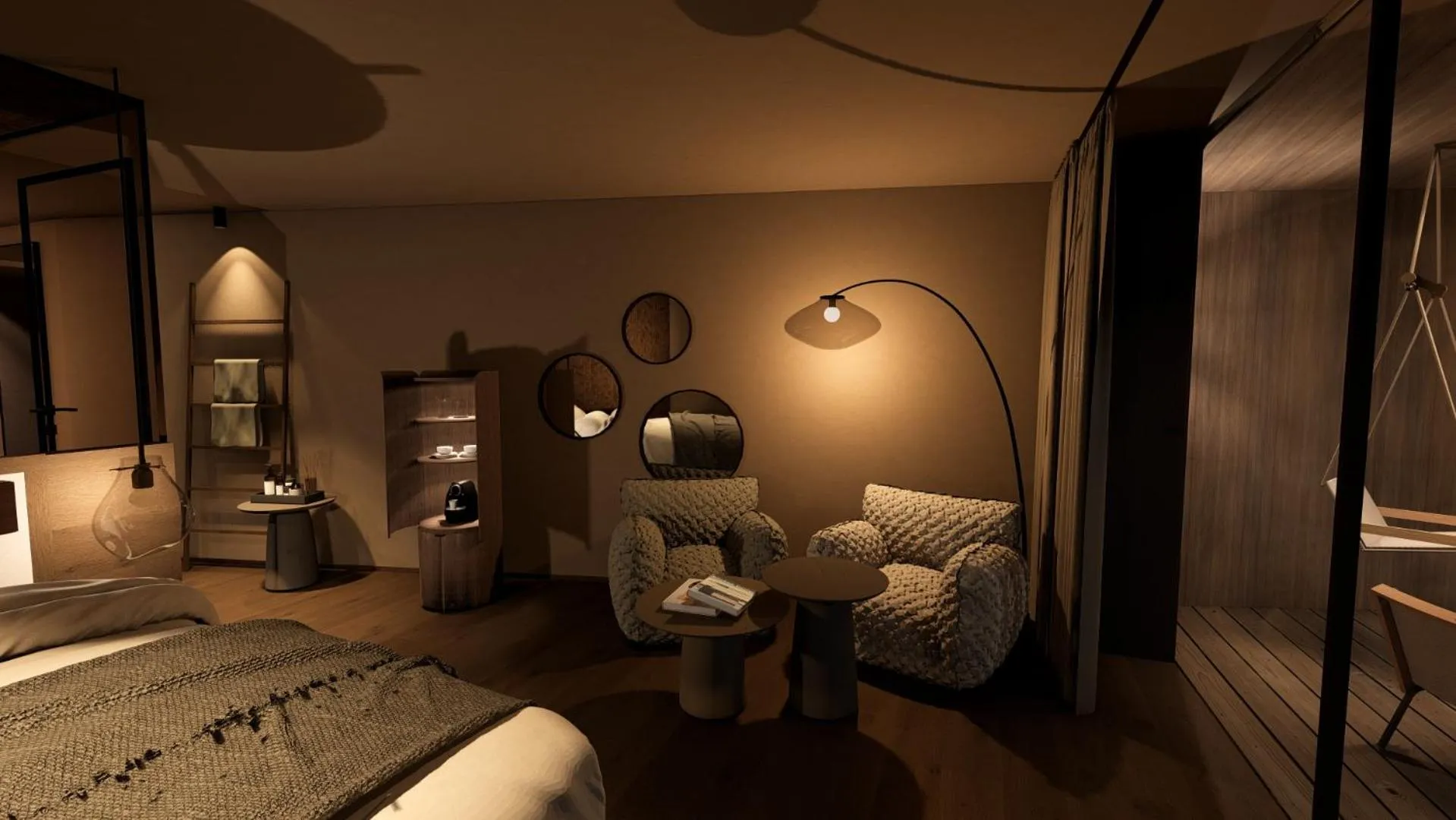 Photo of the whole room, Bed in Vogl's Nest