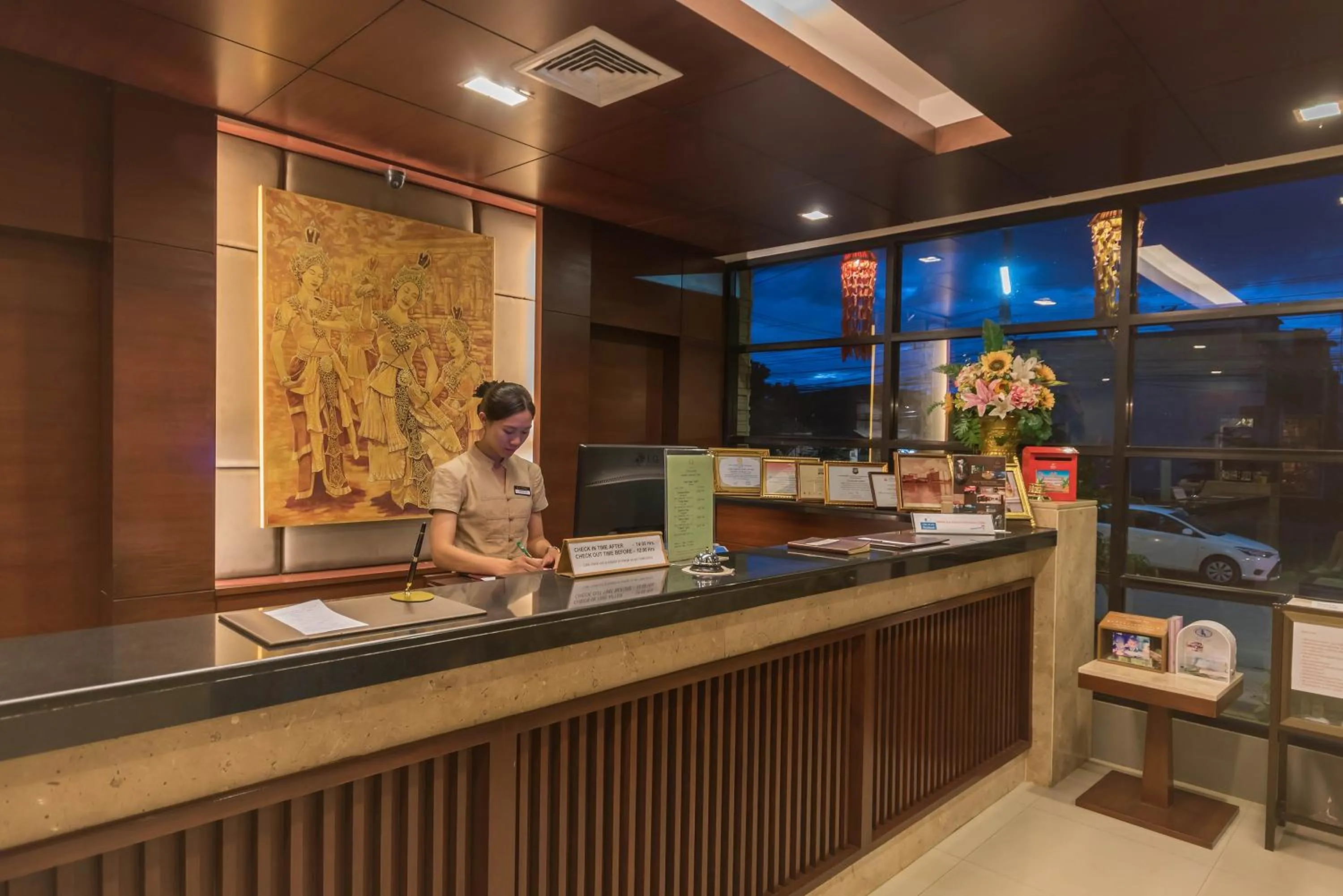 Lobby or reception in Navarat Heritage Hotel