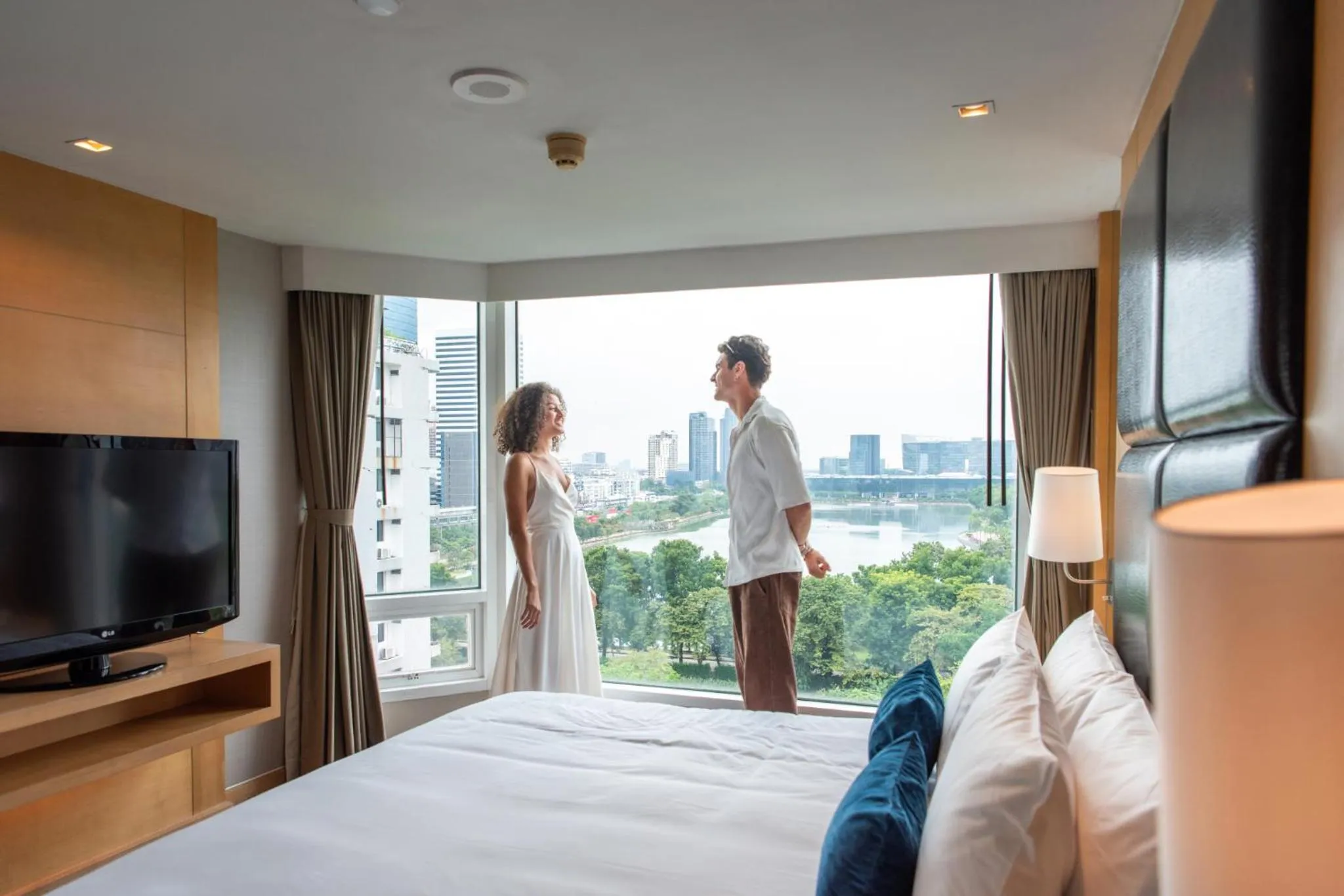 Bedroom, Bed in Sora Resort & Suites Sukhumvit