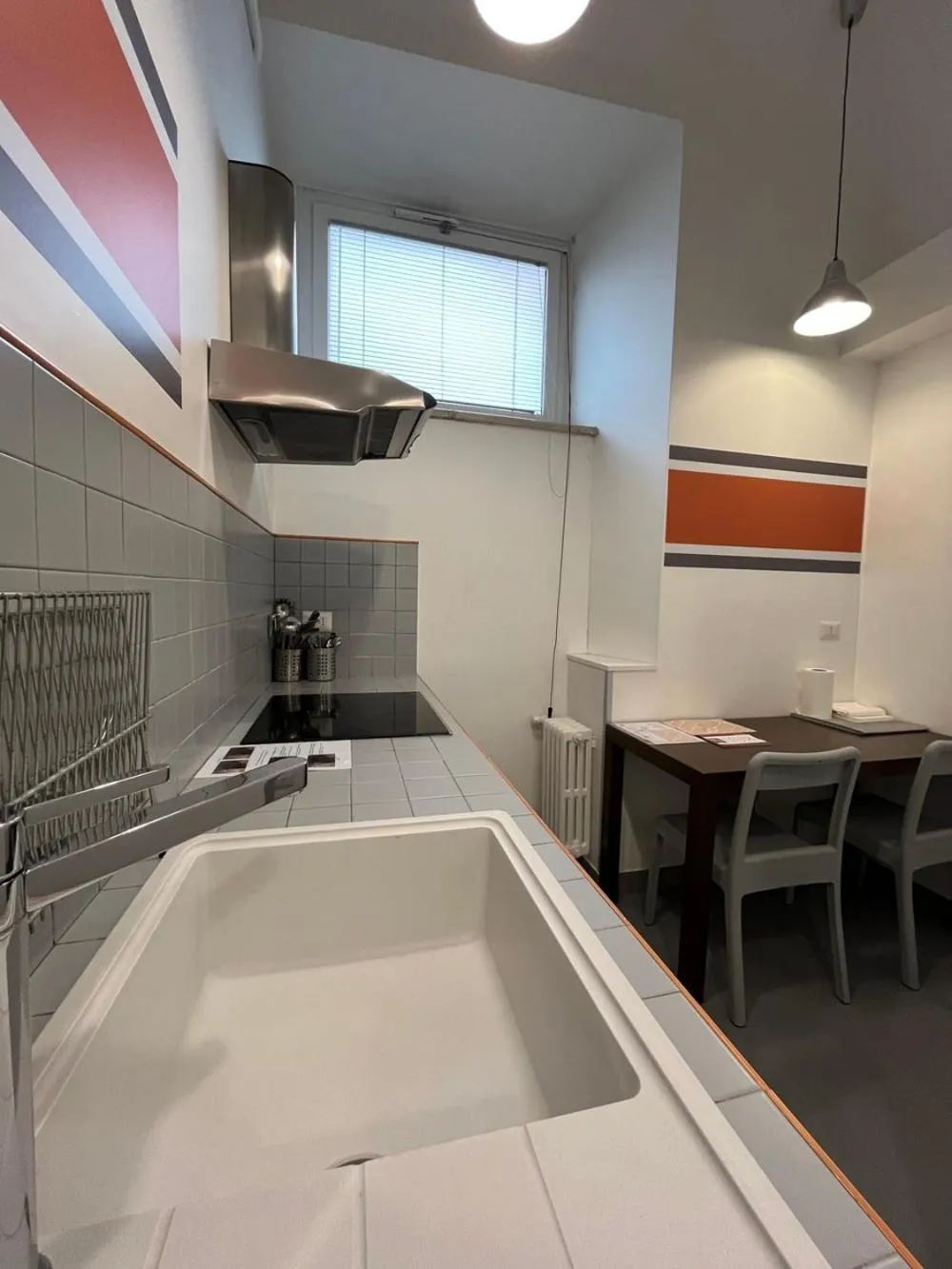 Kitchen or kitchenette in Residenza Termini