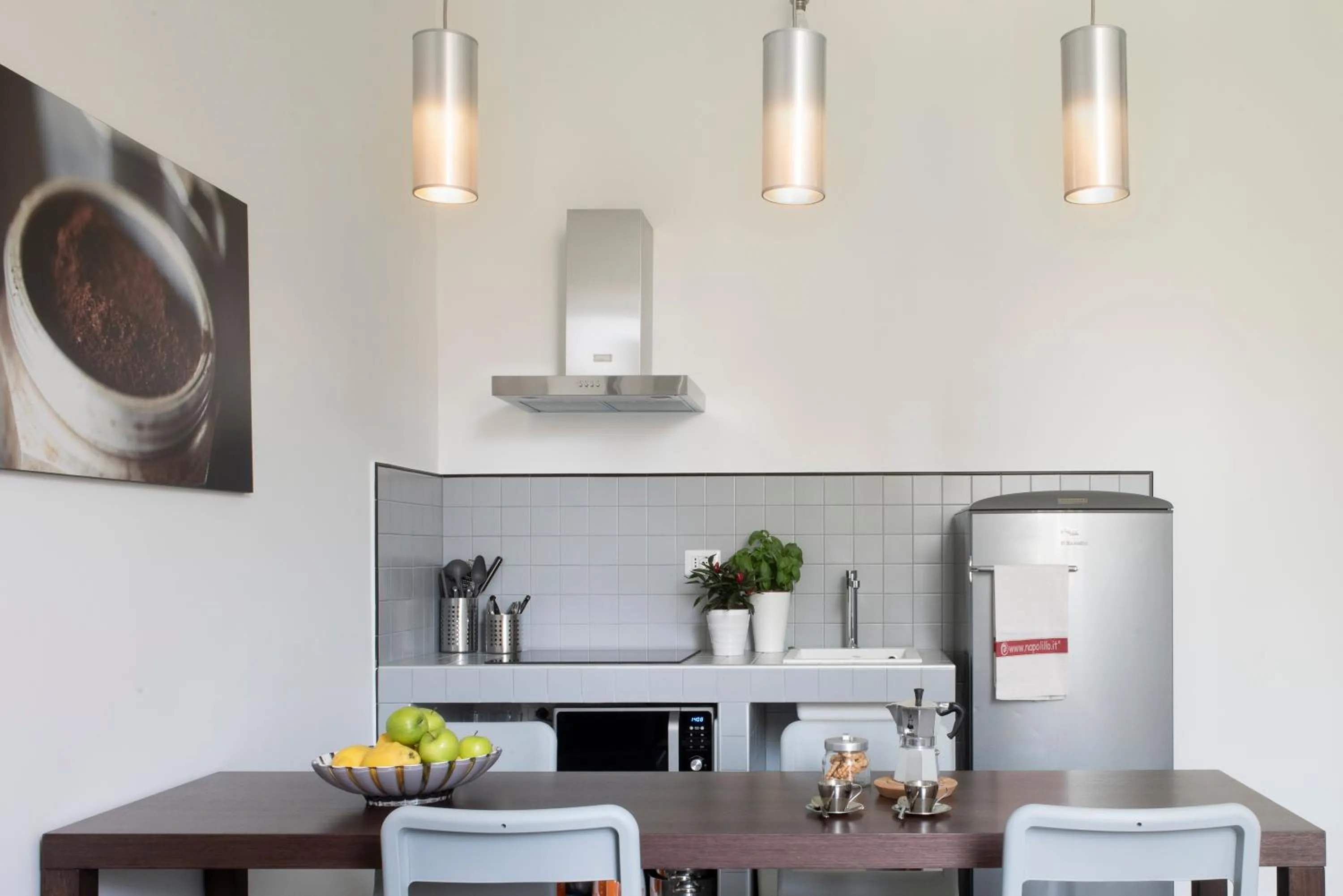Kitchen or kitchenette in Residenza Termini