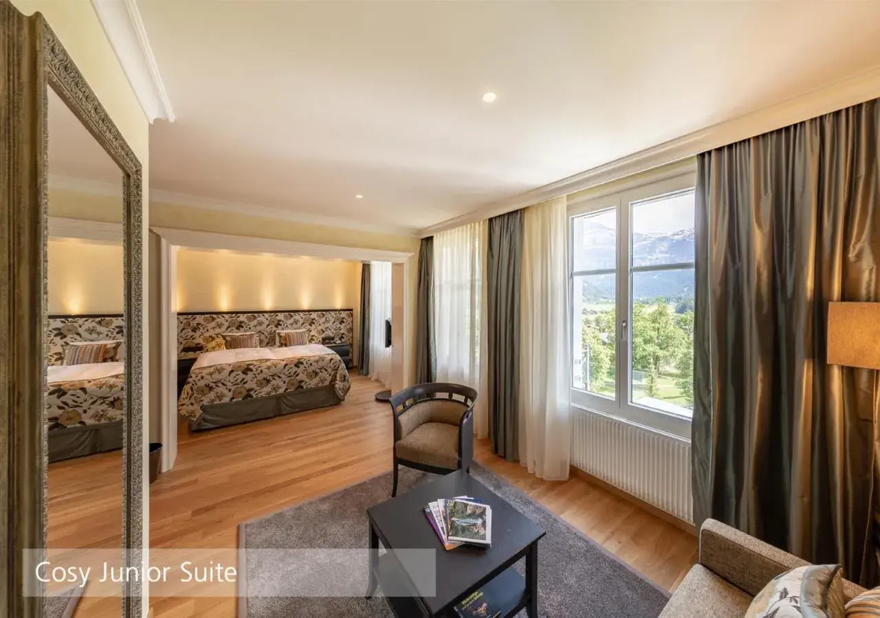 Cozy Junior Suite in Lenkerhof gourmet spa resort - Relais & Châteaux Cozy Junior Suite in Lenkerhof gourmet spa resort - Relais & Châteaux