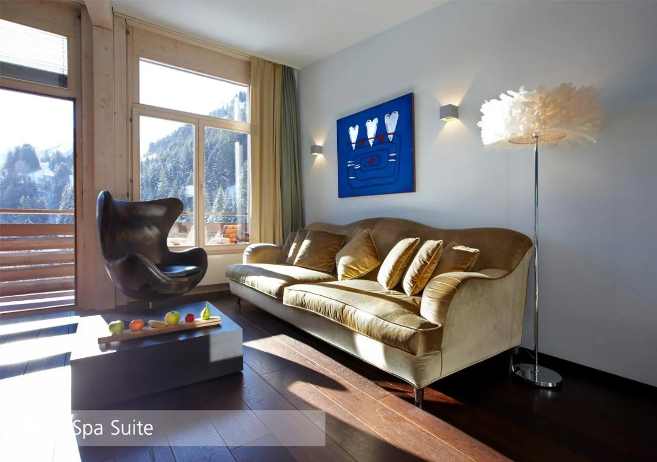 Living room in Lenkerhof gourmet spa resort - Relais & Châteaux
