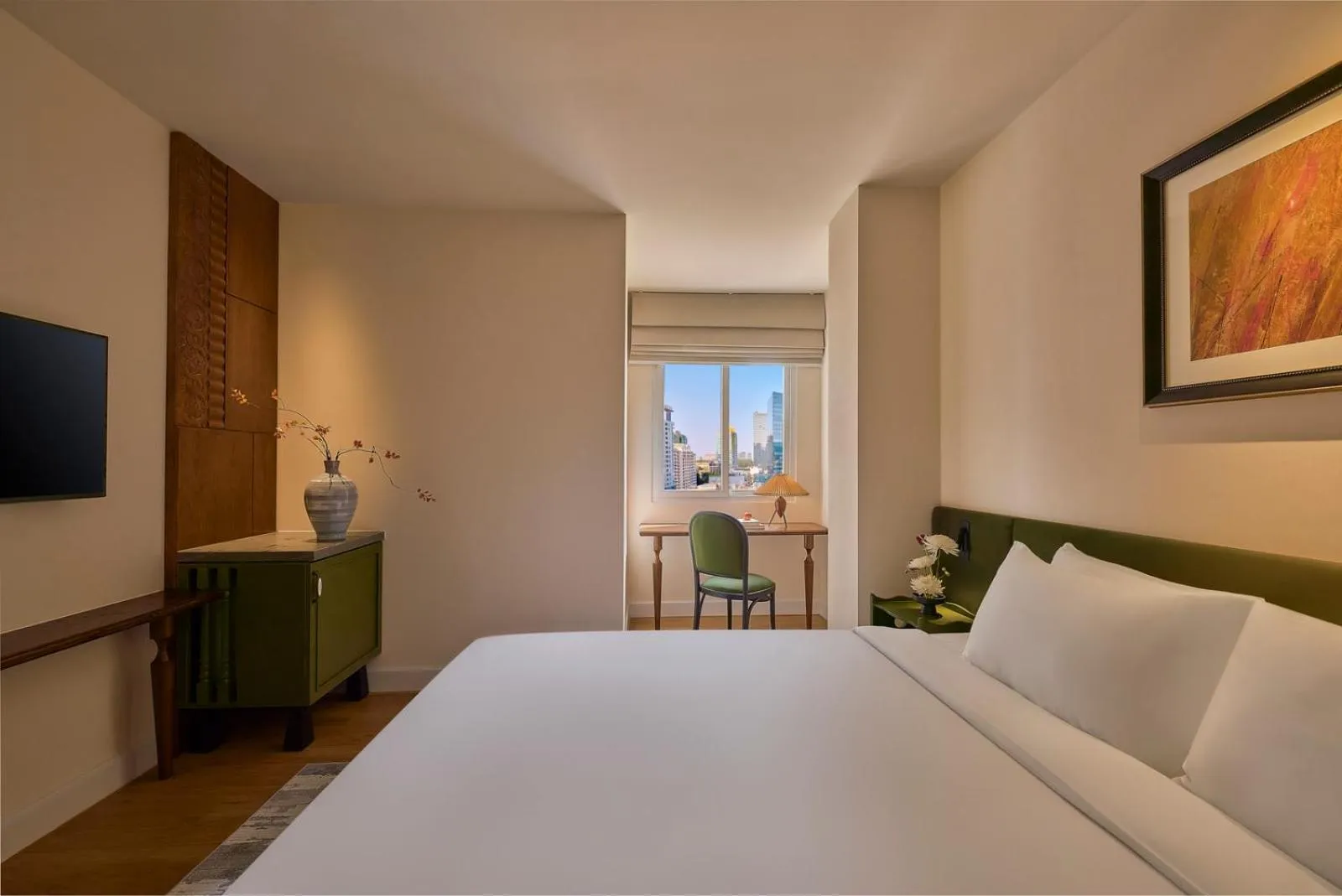 Bed in M Village Hotel Premier Thi Sách