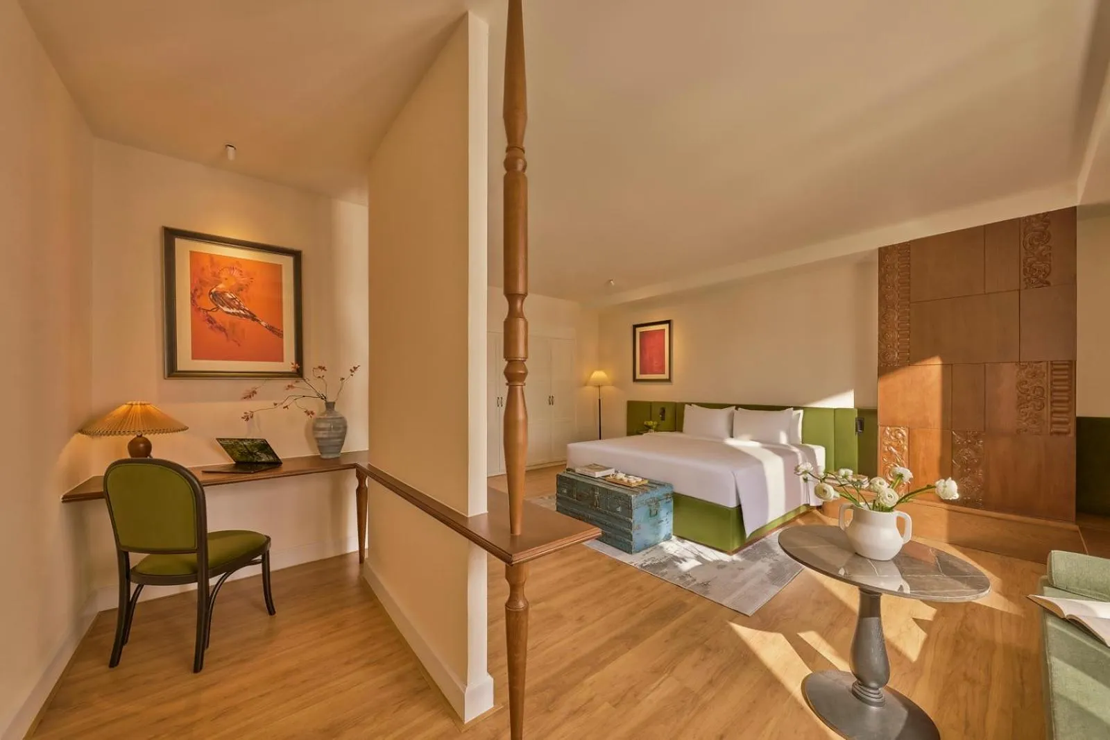 Bed in M Village Hotel Premier Thi Sách