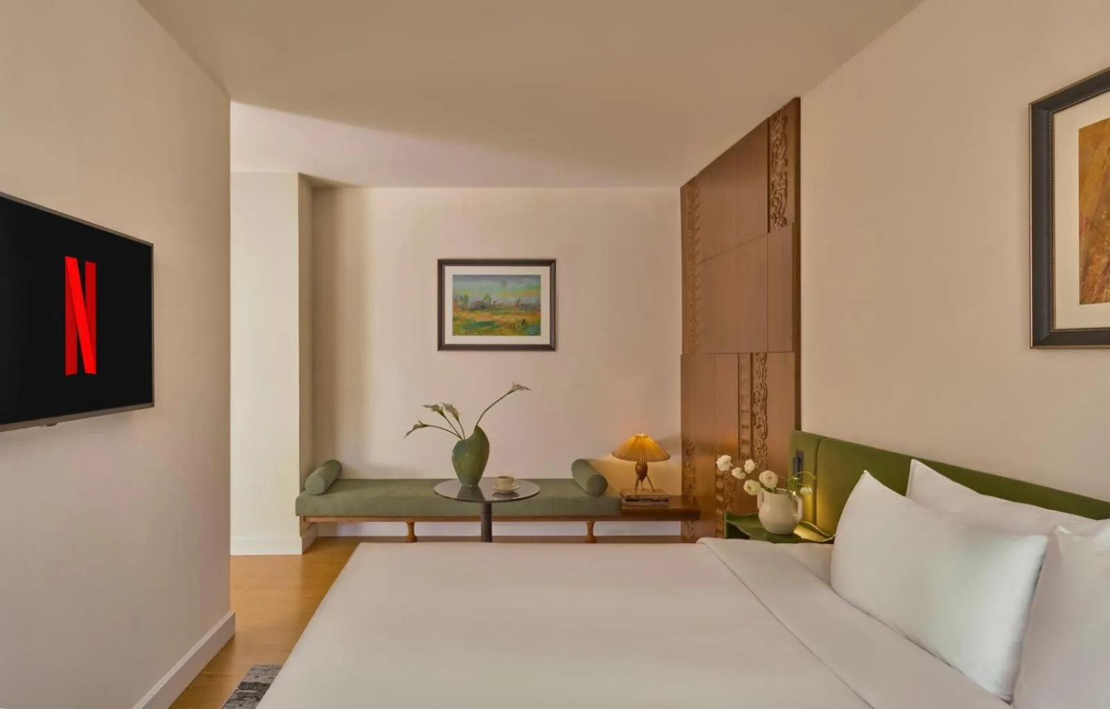 Bed in M Village Hotel Premier Thi Sách