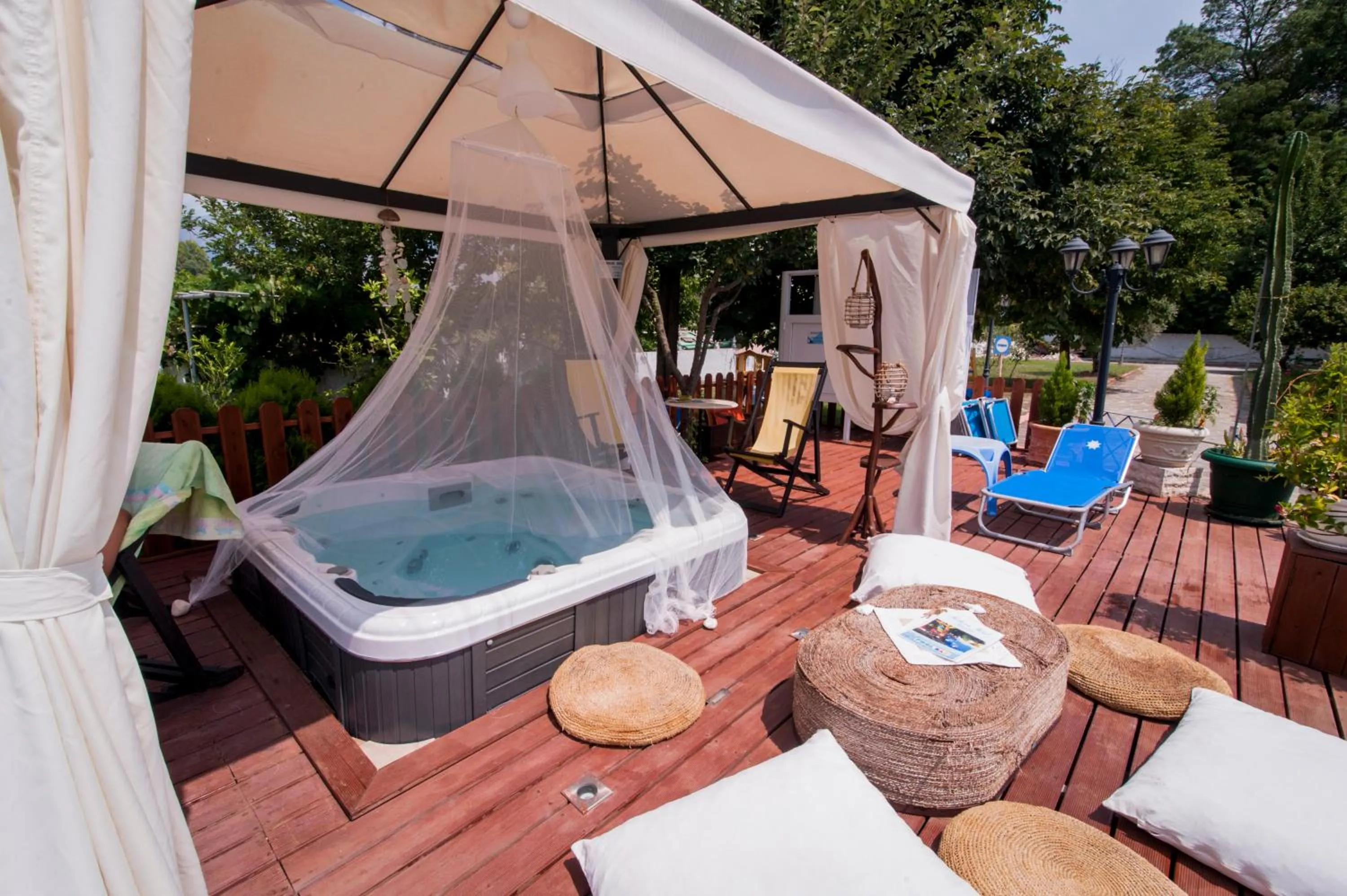 Hot Tub in Krikonis Hotel