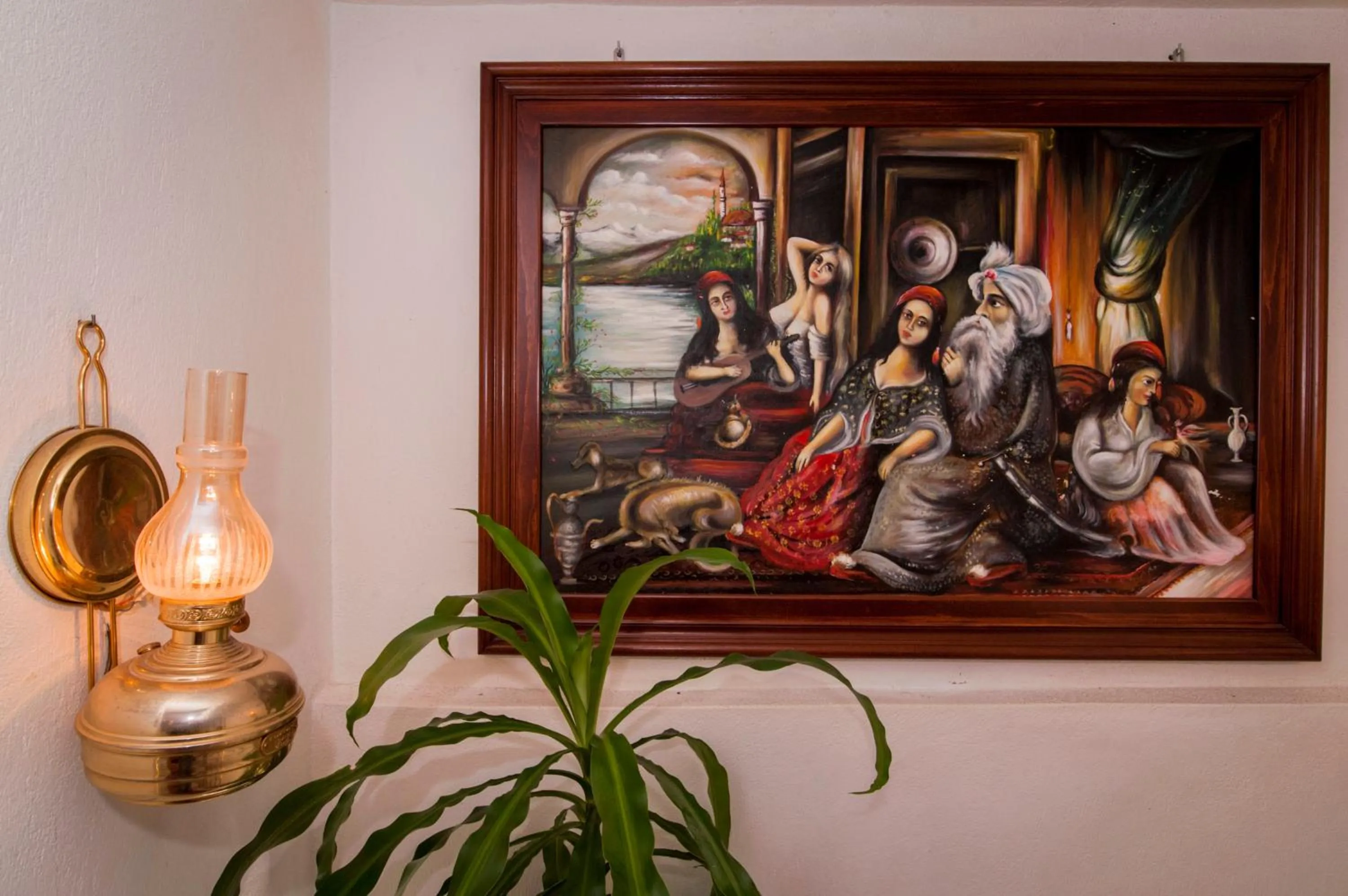 Decorative detail in Krikonis Hotel