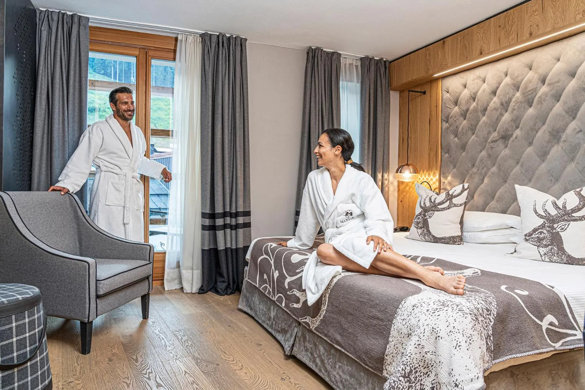 Staff, Bed in Majestic Hotel