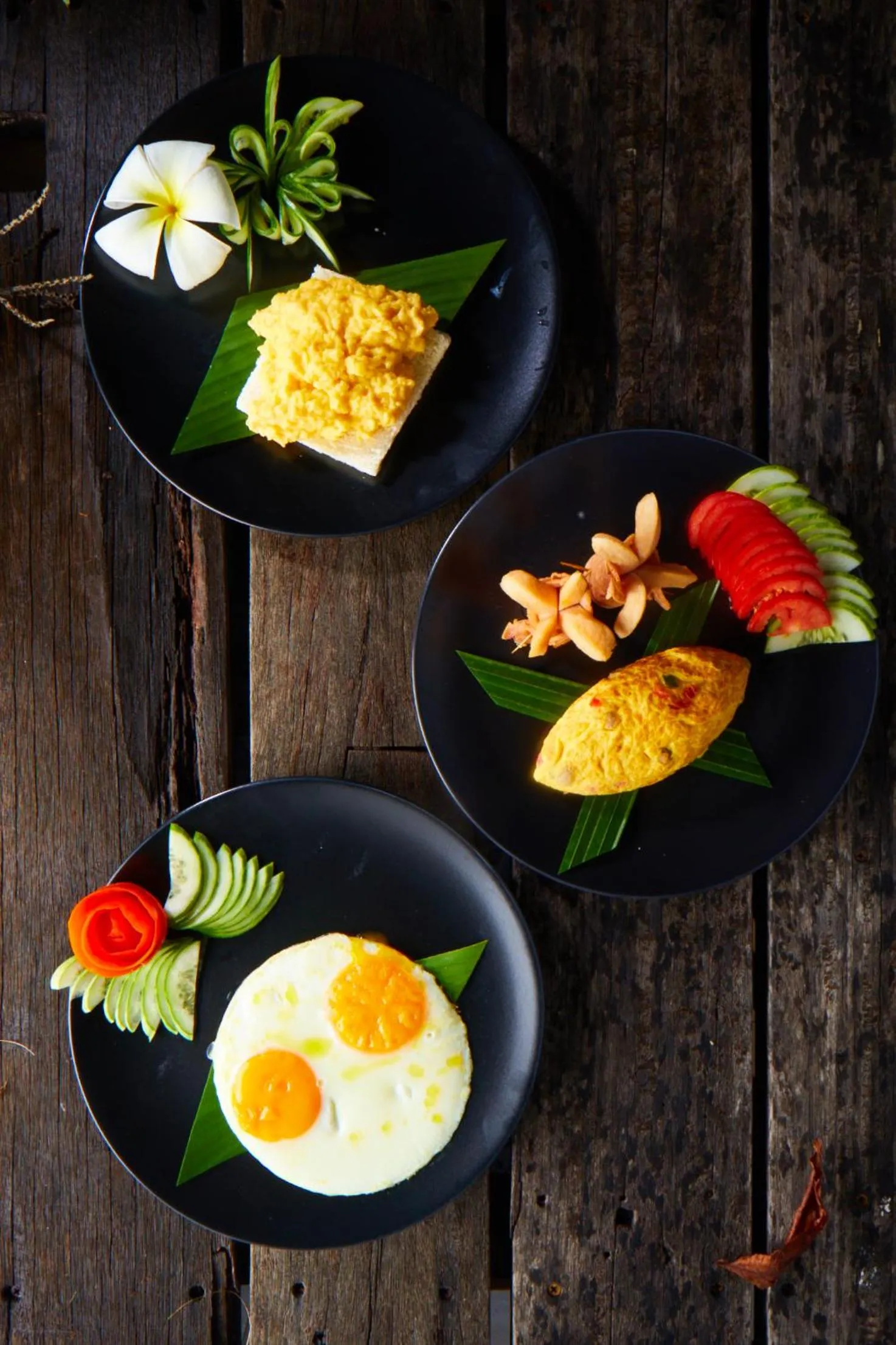 Breakfast in Niramaya Villa & Wellness