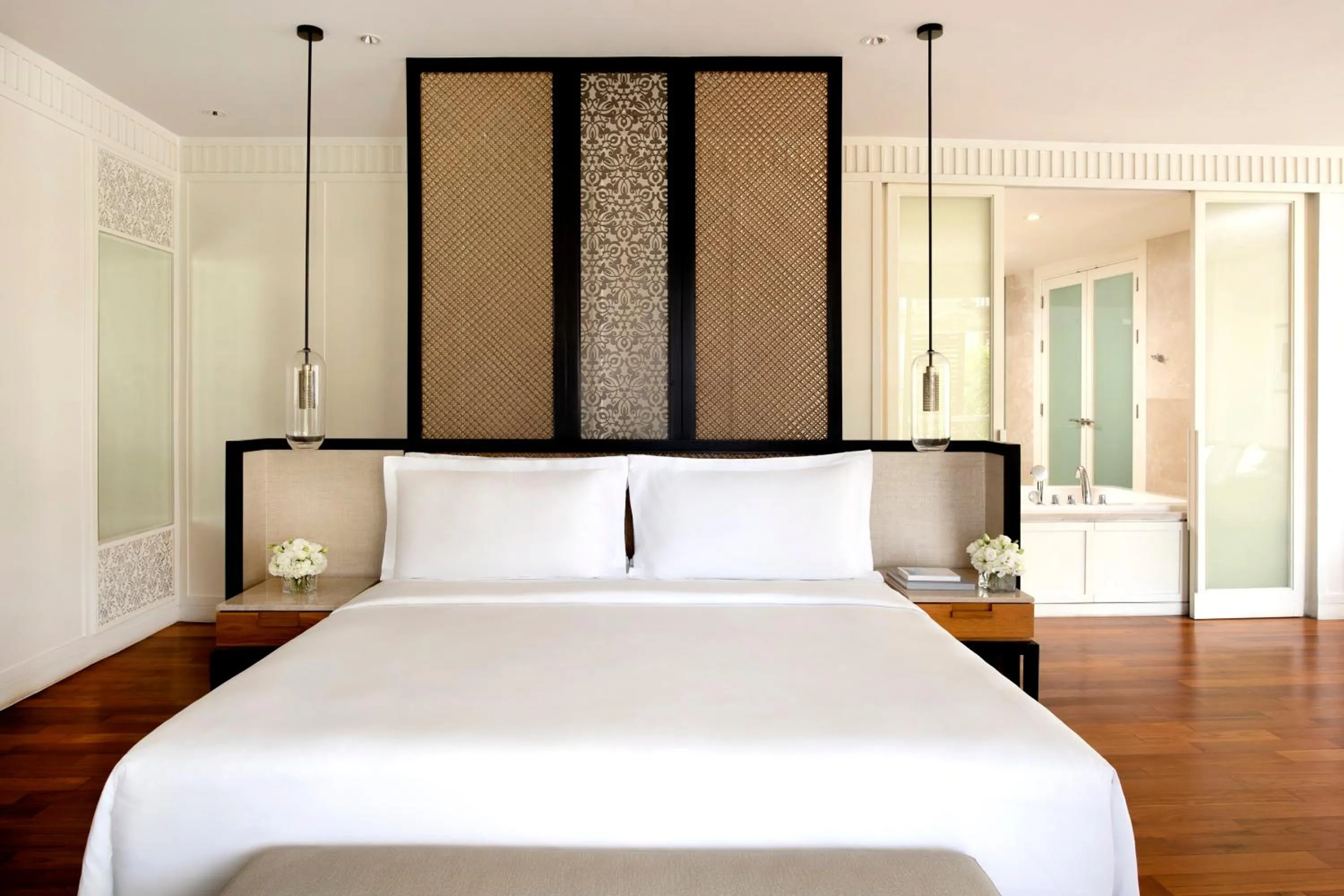 Bed in InterContinental Hua Hin Resort by IHG