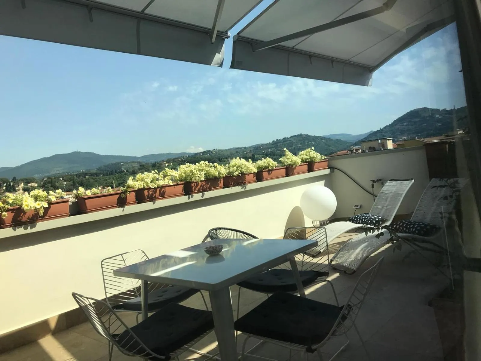 Balcony/Terrace in B&B Lorena Suites