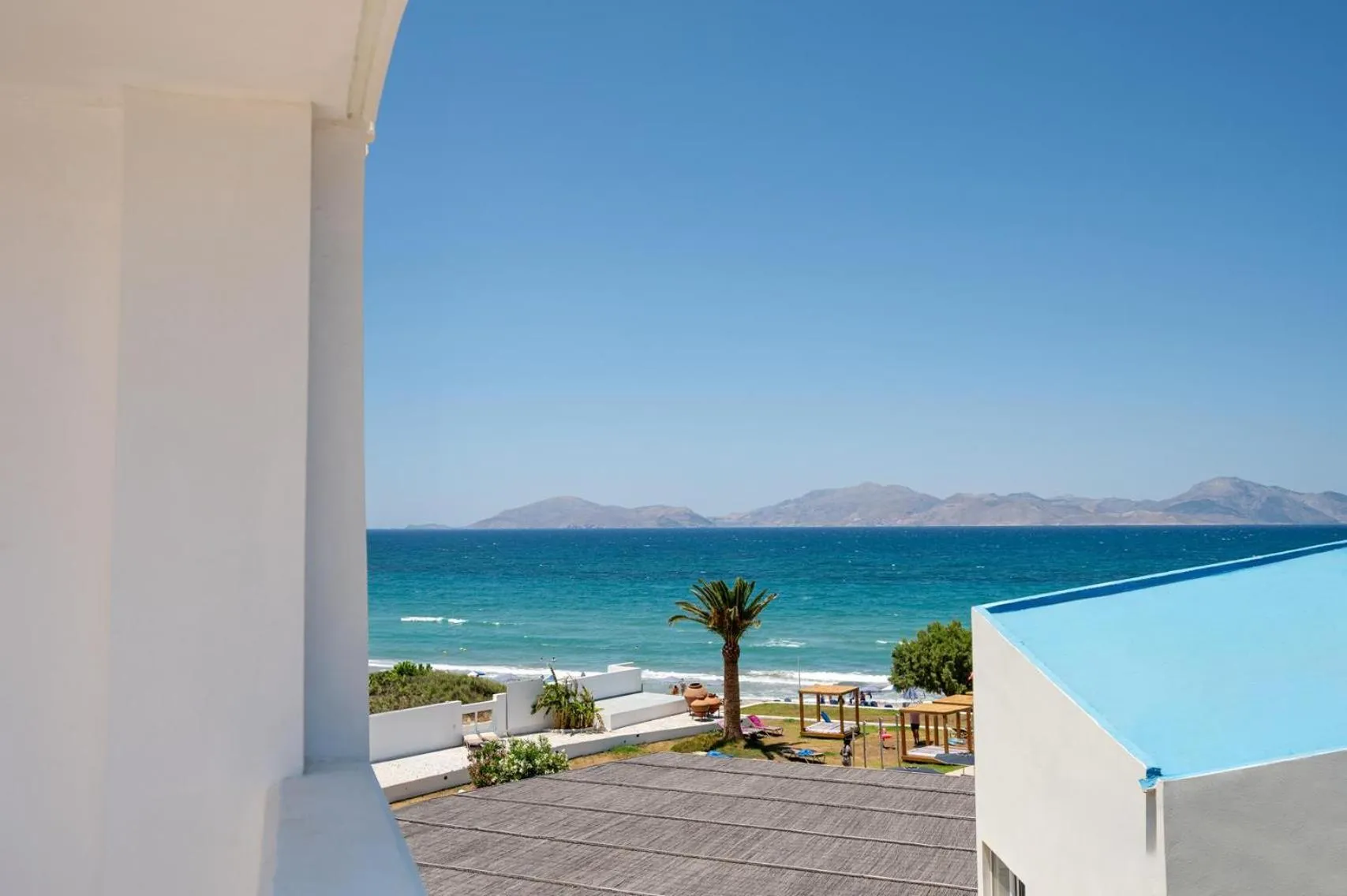 Balcony/Terrace in Smy Kos Beach & Splash