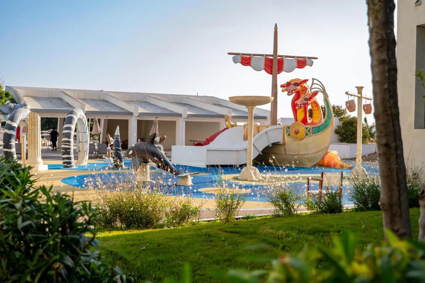 Aqua park in Smy Kos Beach & Splash