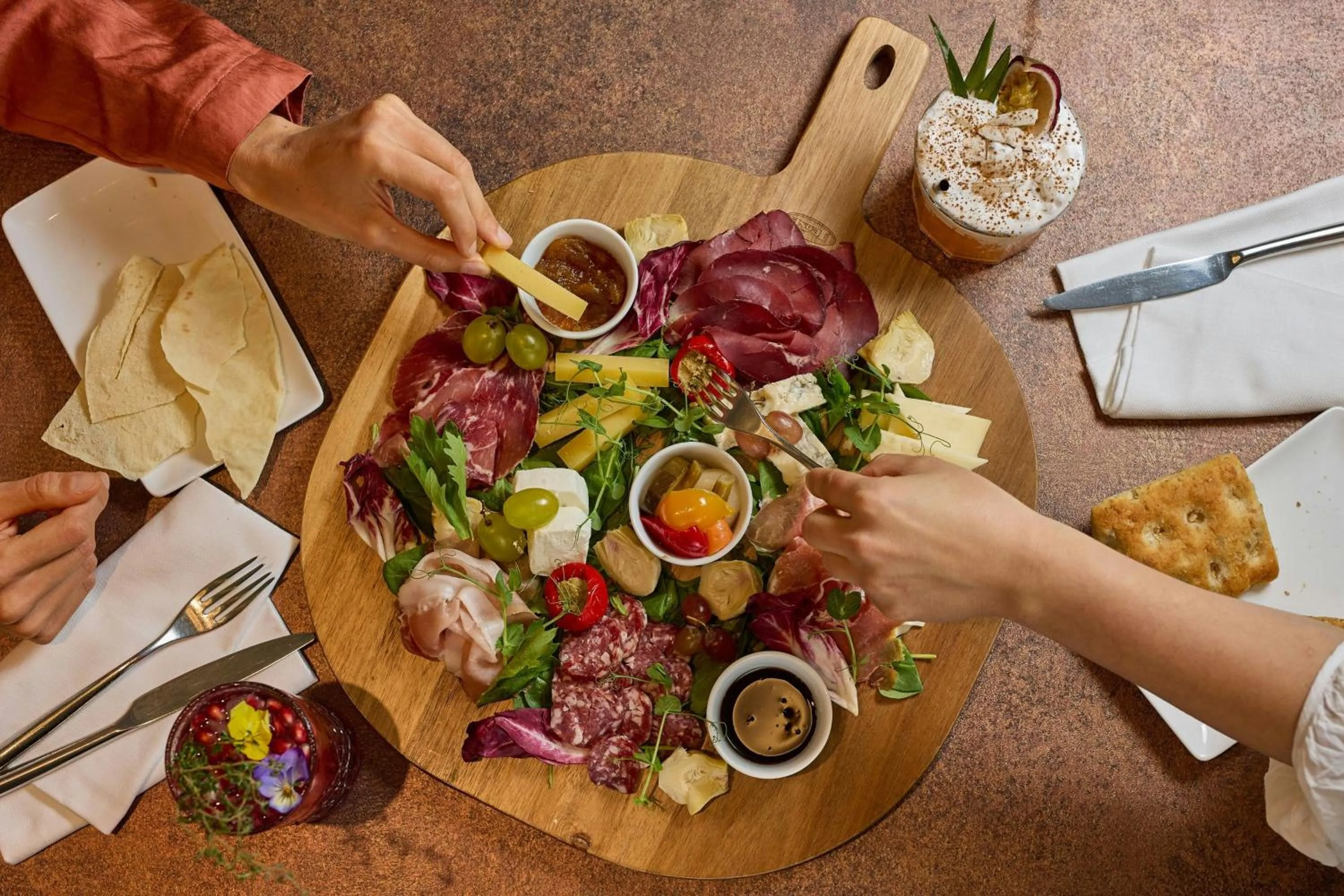 Restaurant/places to eat in Sheraton Milan Malpensa Airport Hotel & Conference Centre